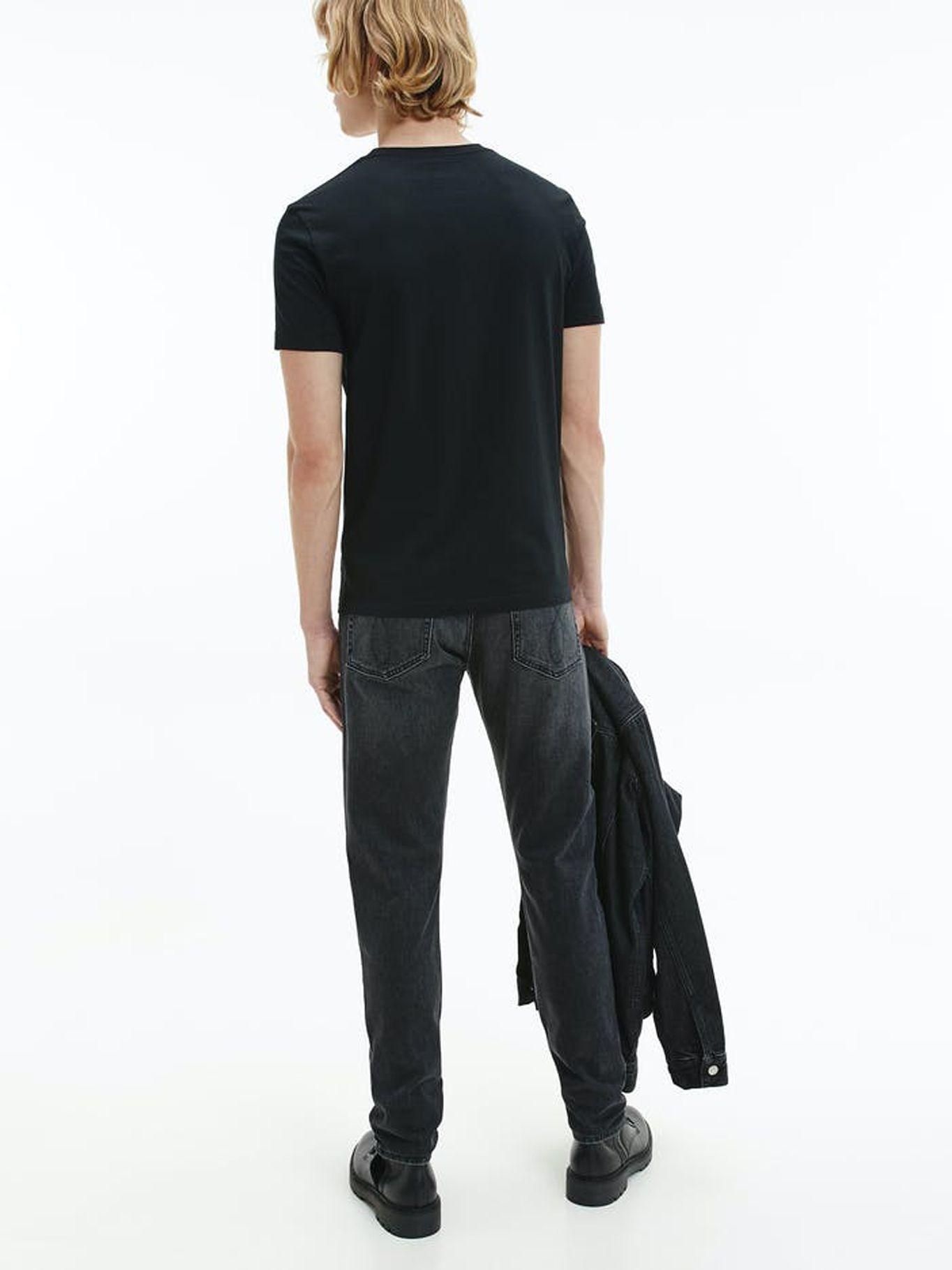 Polera 2 Pack Slim Negro Calvin Klein-4