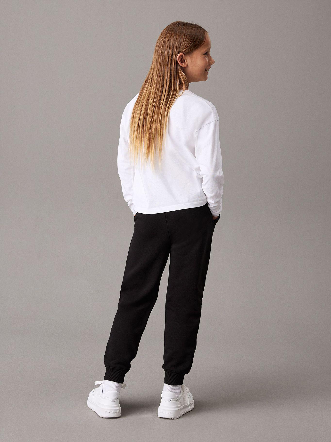 Jogger Niño Monogram Logo Negro Calvin Klein-4