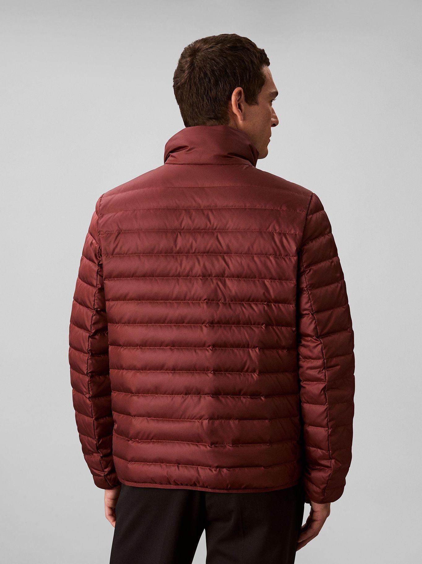 Parka Puffer Ligera de Nailon Burdeo Calvin Klein-2