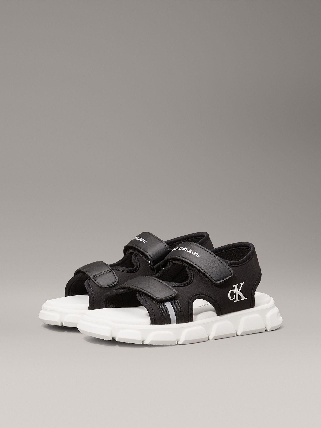 Sandalias Niño con Doble Velcro Negro Calvin Klein-0