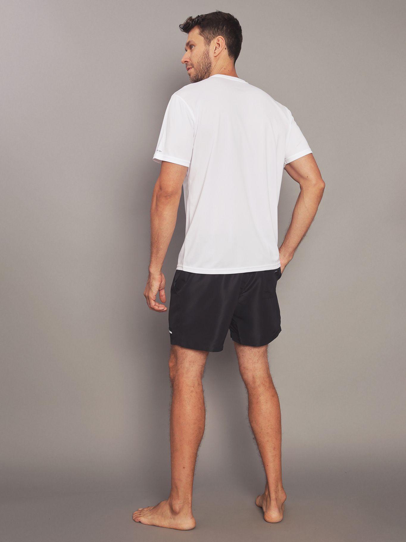 Polera Rash Guard Blanco Calvin Klein-2