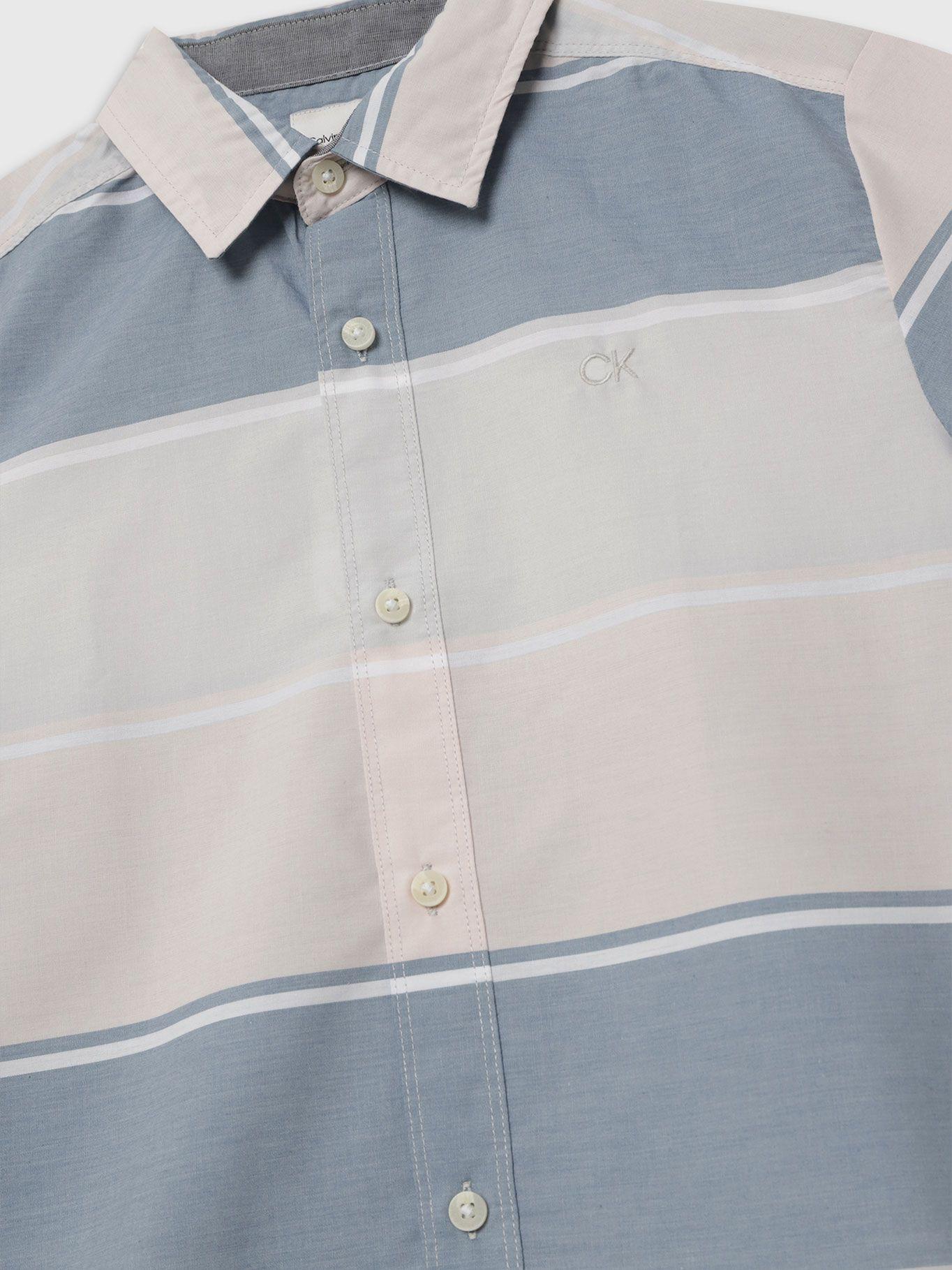 Camisa Niño Horizontal Stripe Multicolor Calvin Klein-3