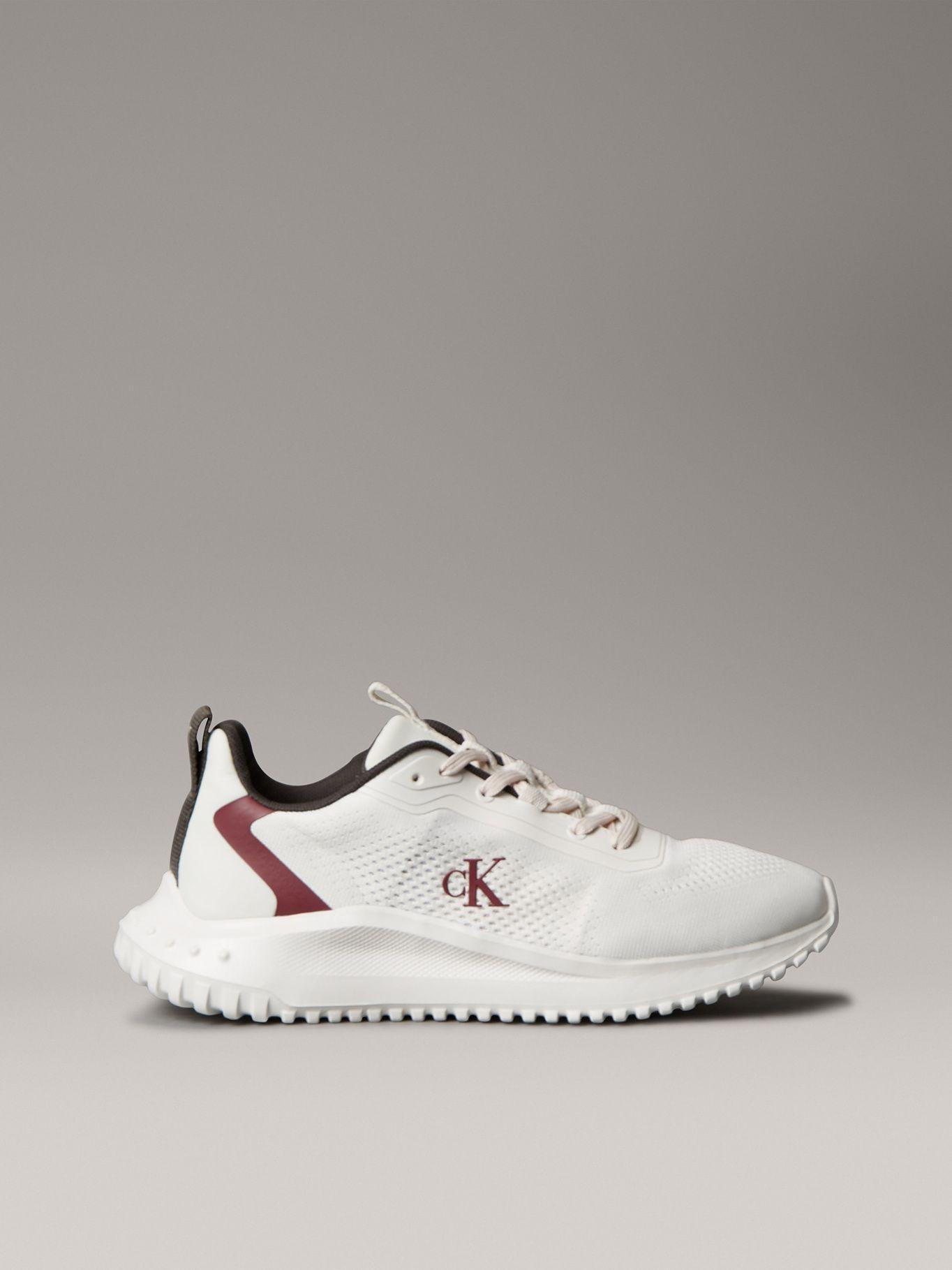 Zapatillas Eva Runner con Cordones Blanco Calvin Klein-4