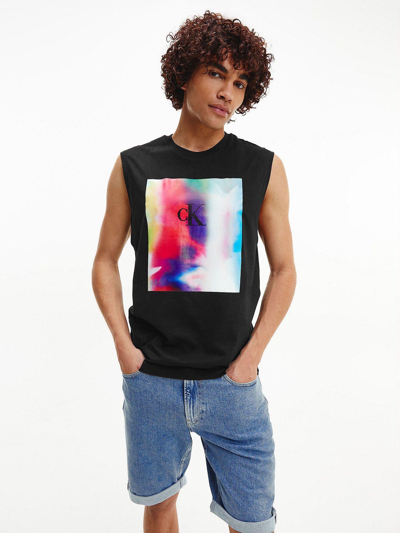 Polera Pride Graphic Negro Calvin Klein-0