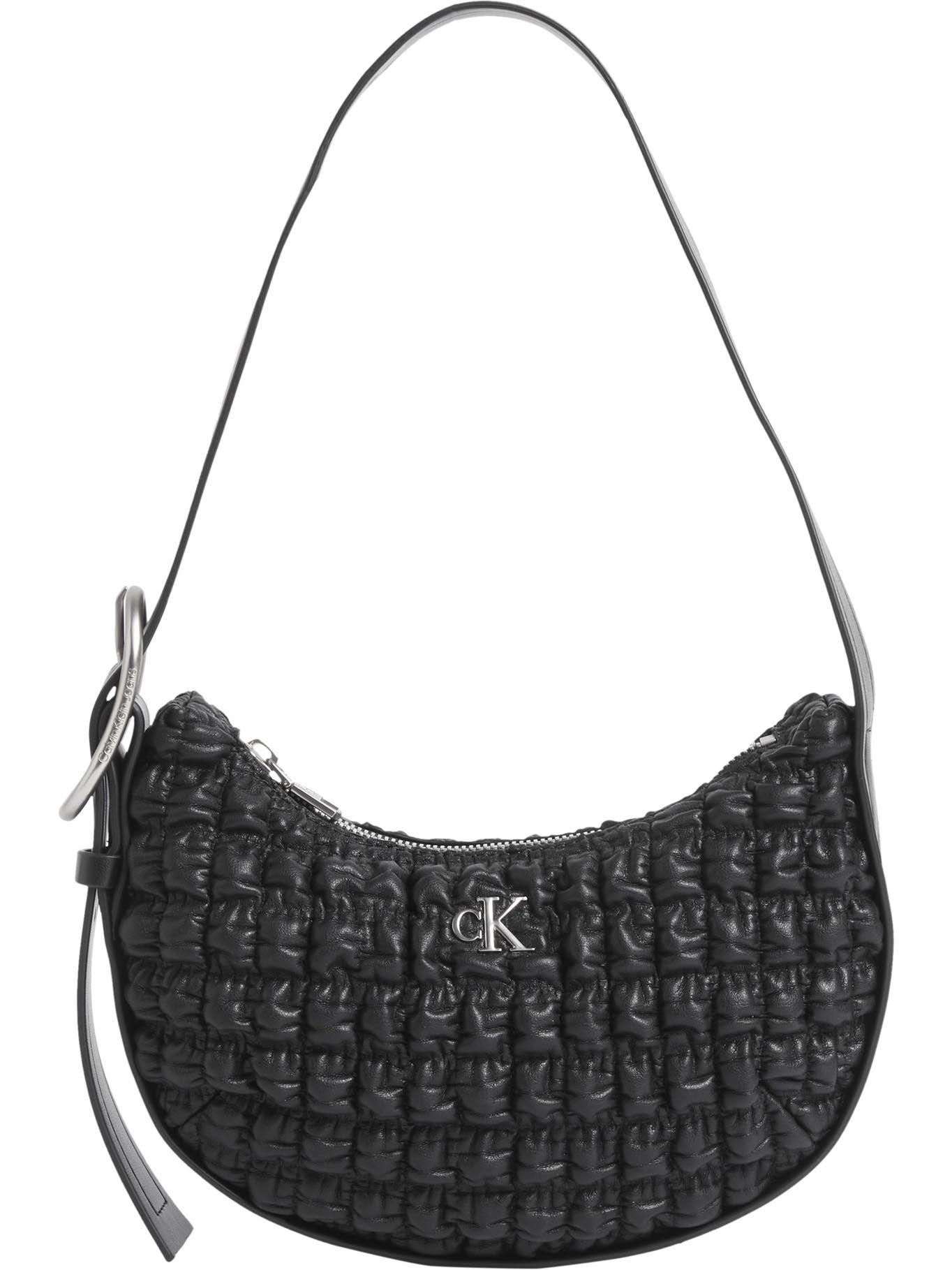 Cartera Crescent Buckle Negro Calvin Klein-0