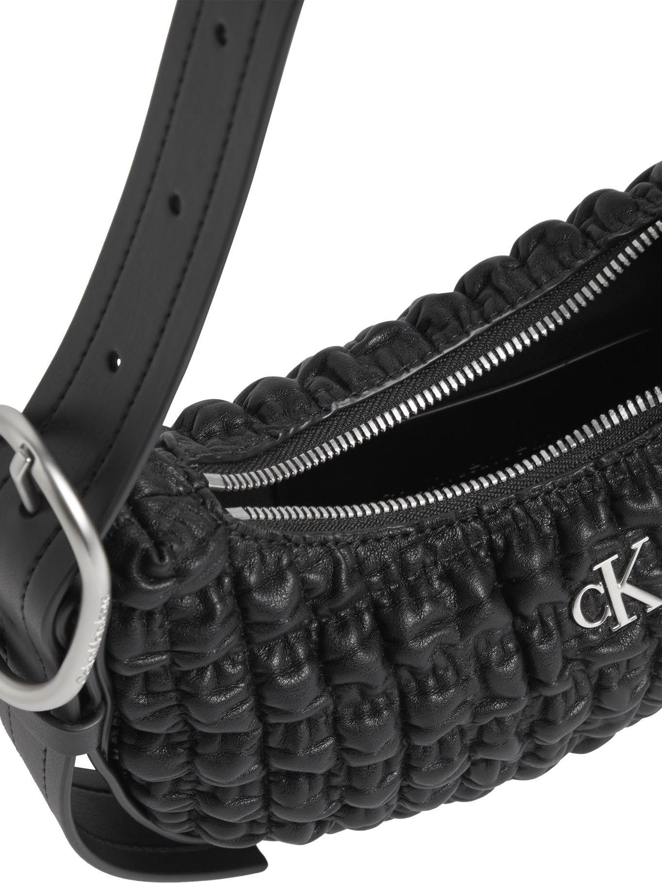 Cartera Crescent Buckle Negro Calvin Klein-2