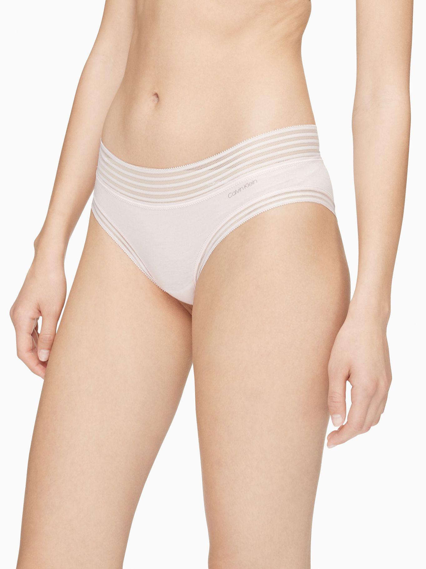 Calzón Hipsters Modal Crema Calvin Klein-0