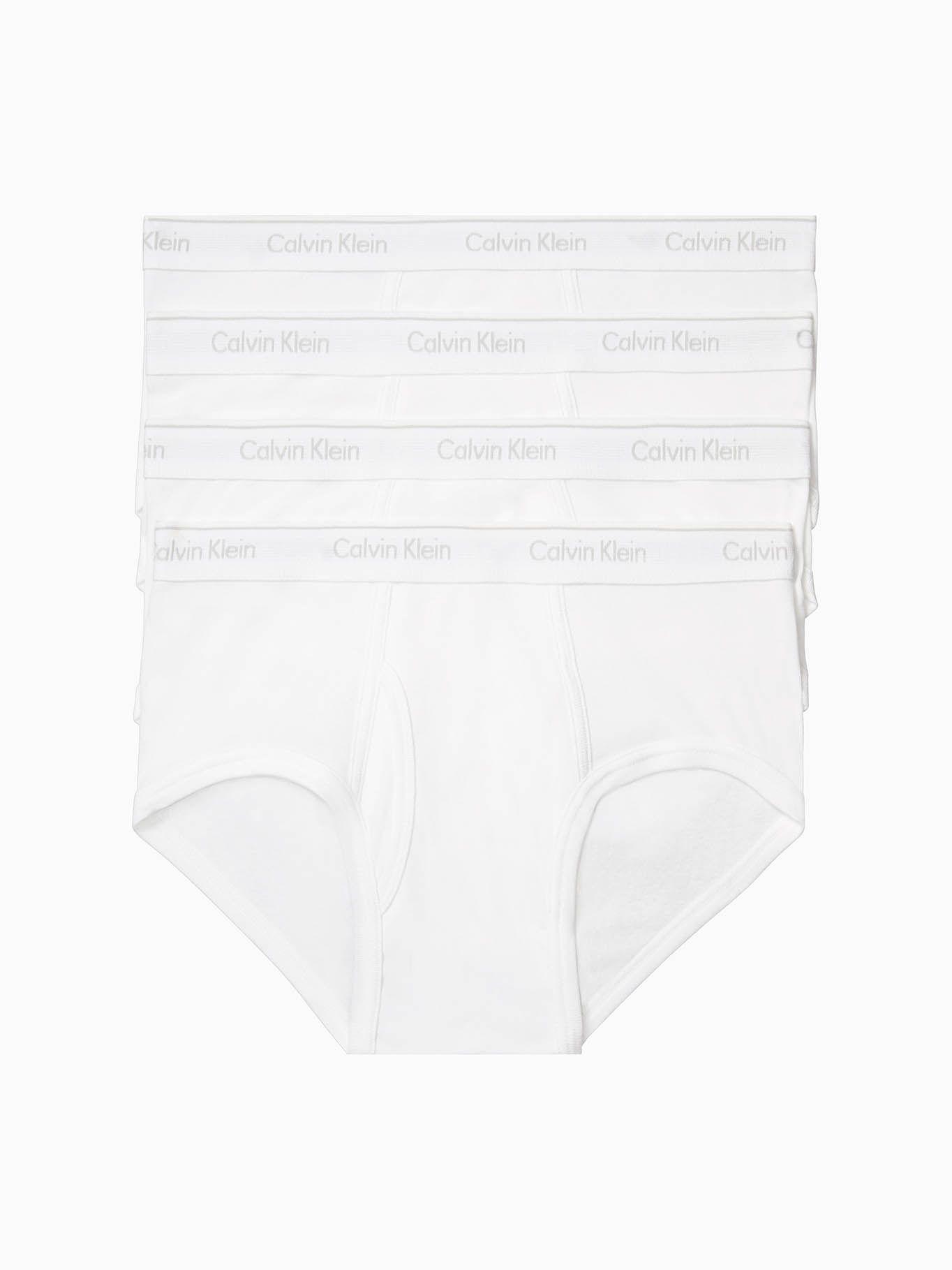 Pack de 4 Calzoncilloa Blanco Calvin Klein-0