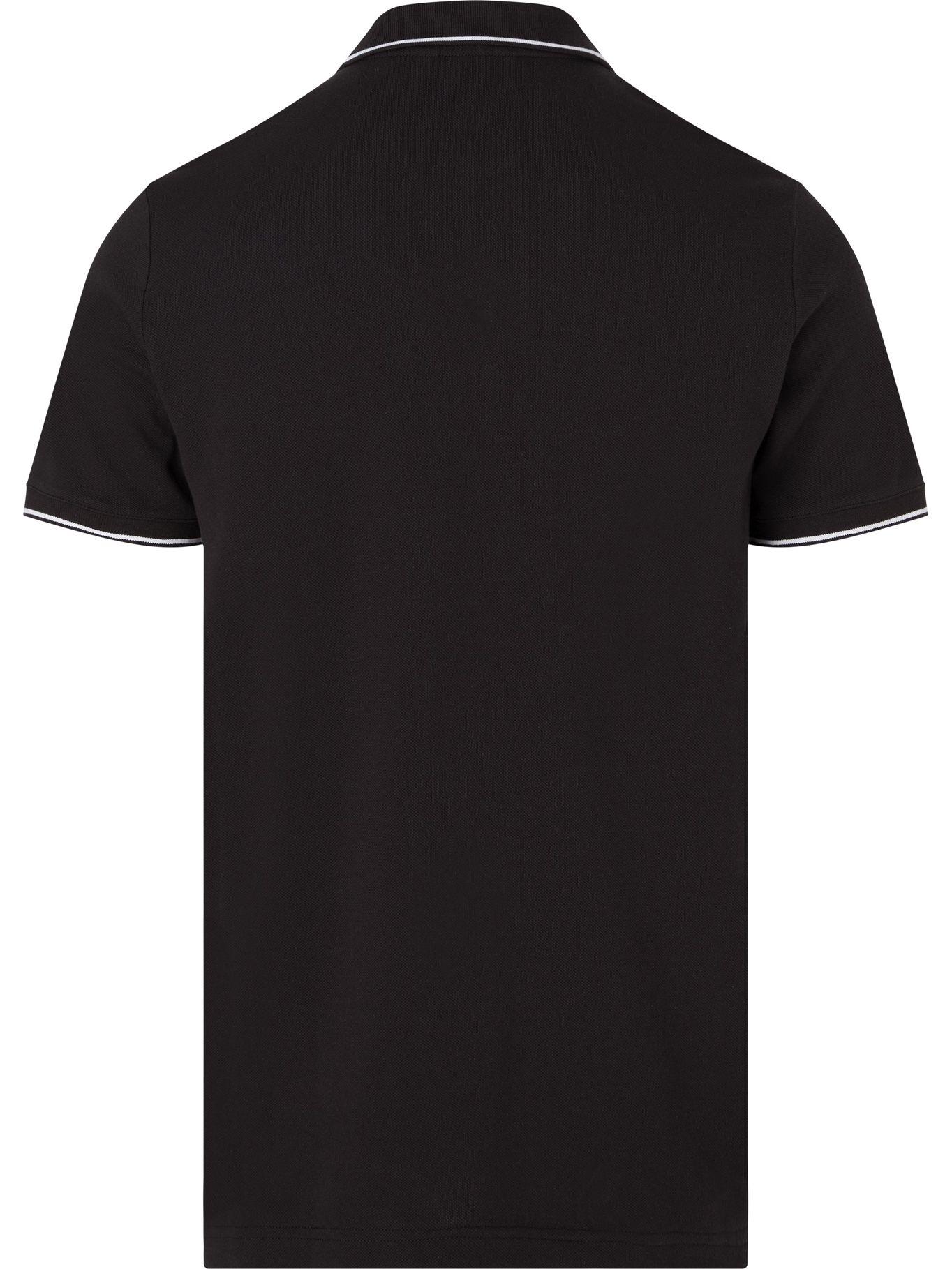 Polo Stretch Pique  Negro Calvin Klein-4