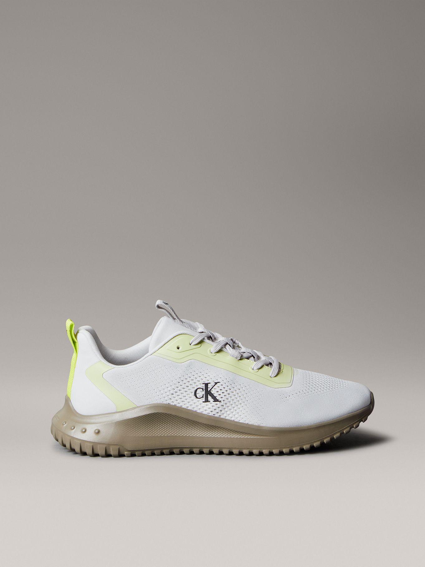 Zapatilla Deportiva en Nailon Blanco Calvin Klein-4