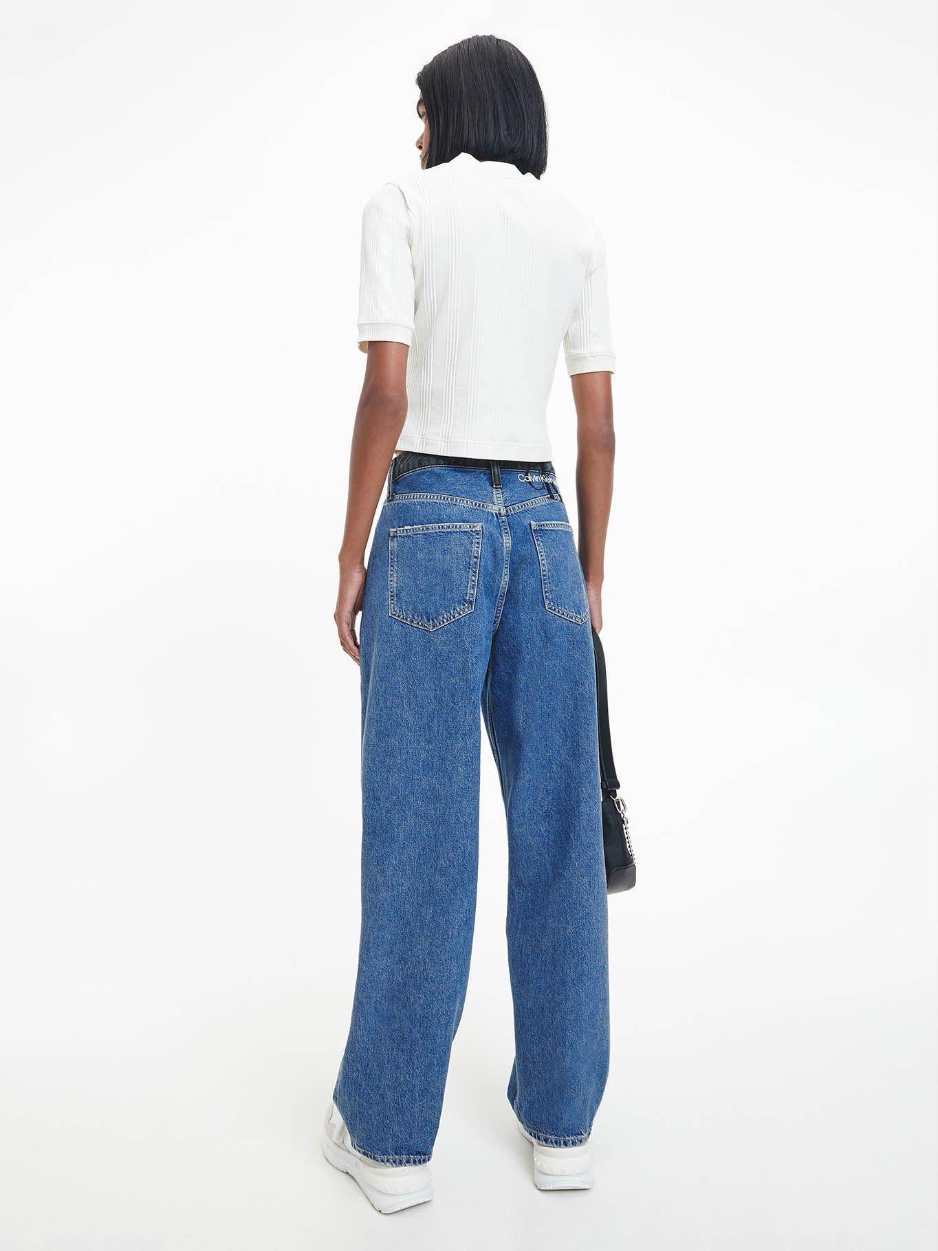 Camiseta manga corta con logo Blanco Calvin Klein J20J220291-YBI-2