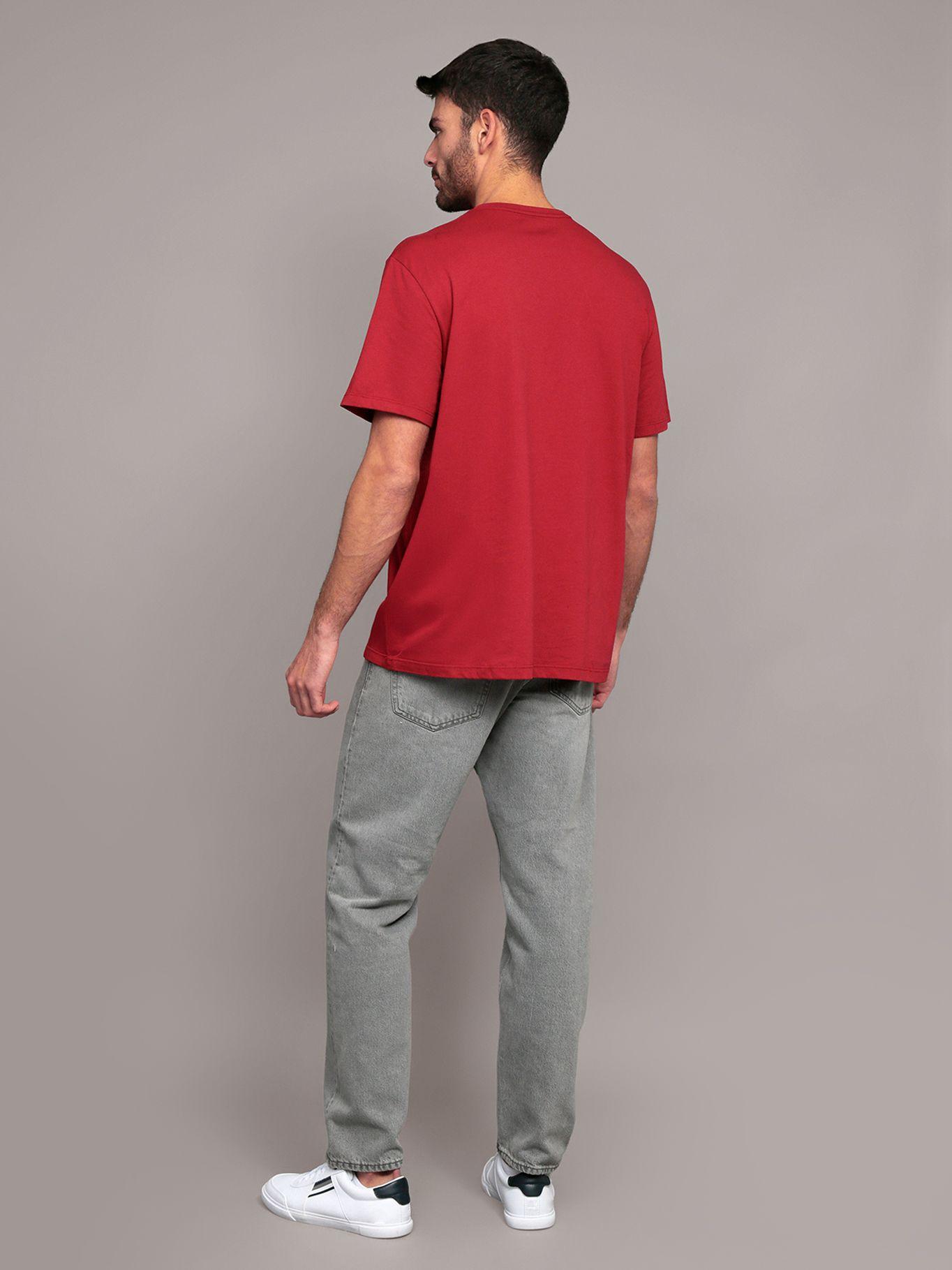 Polera Monogram Hombre Rojo Calvin Klein-2