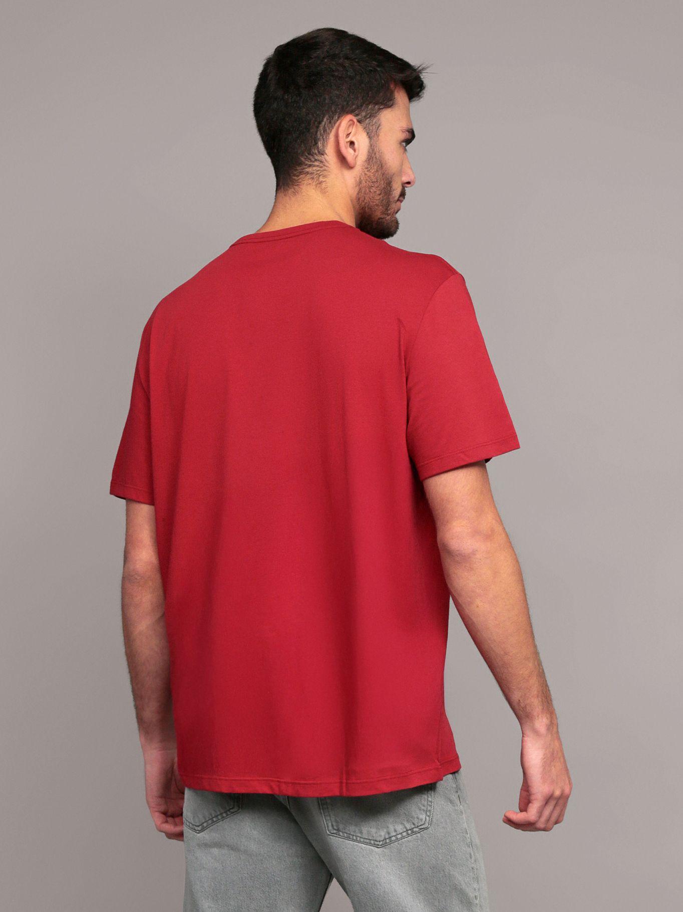 Polera Monogram Hombre Rojo Calvin Klein-3