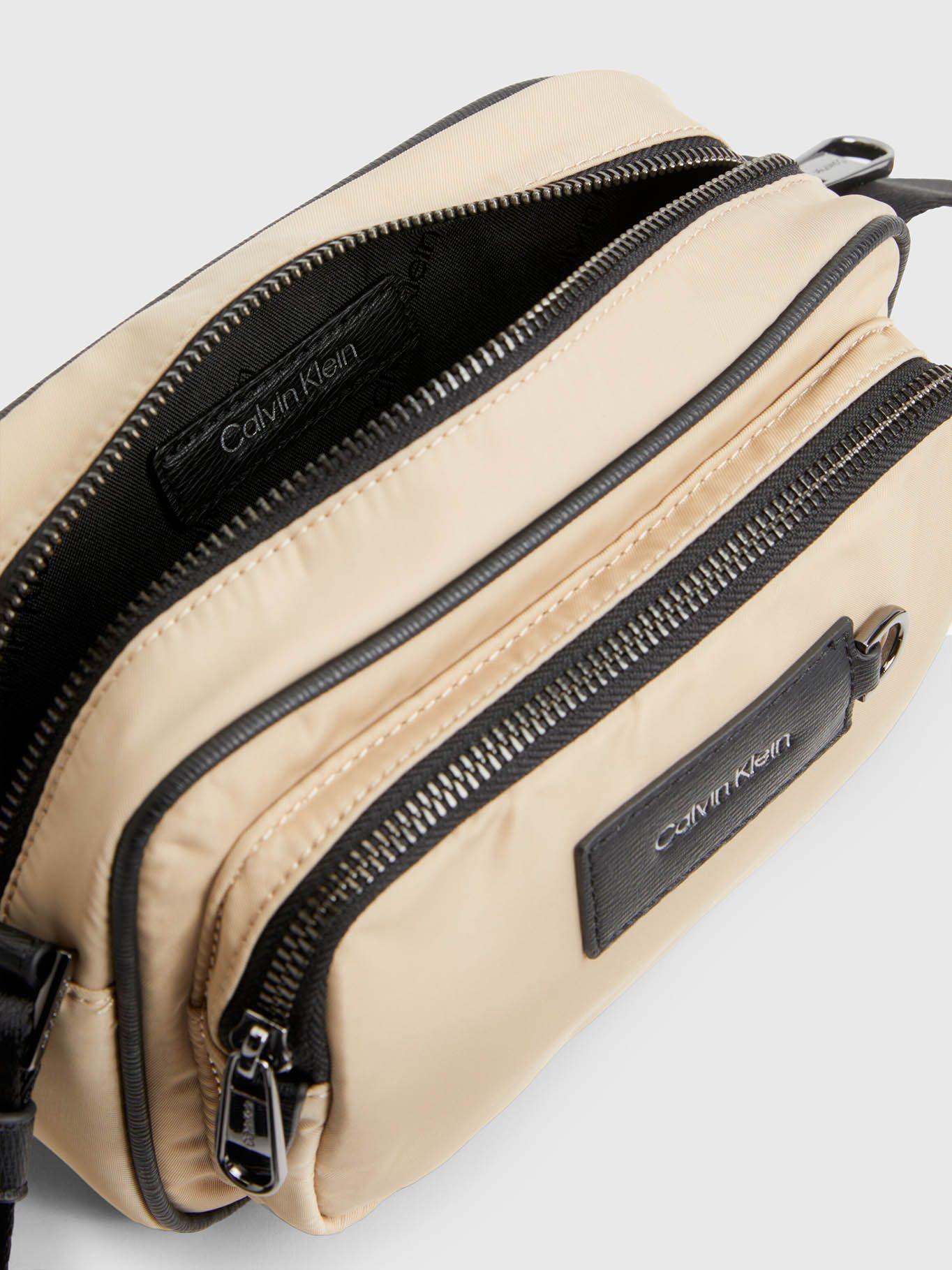 Bolso Bandolera Beige Calvin Klein-4