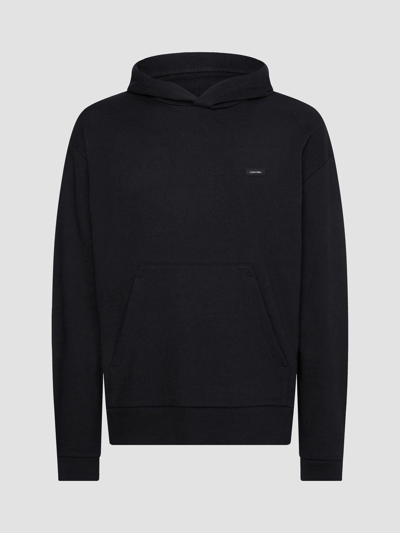Polerón con Gorro Cotton Comfort Negro Calvin Klein-4