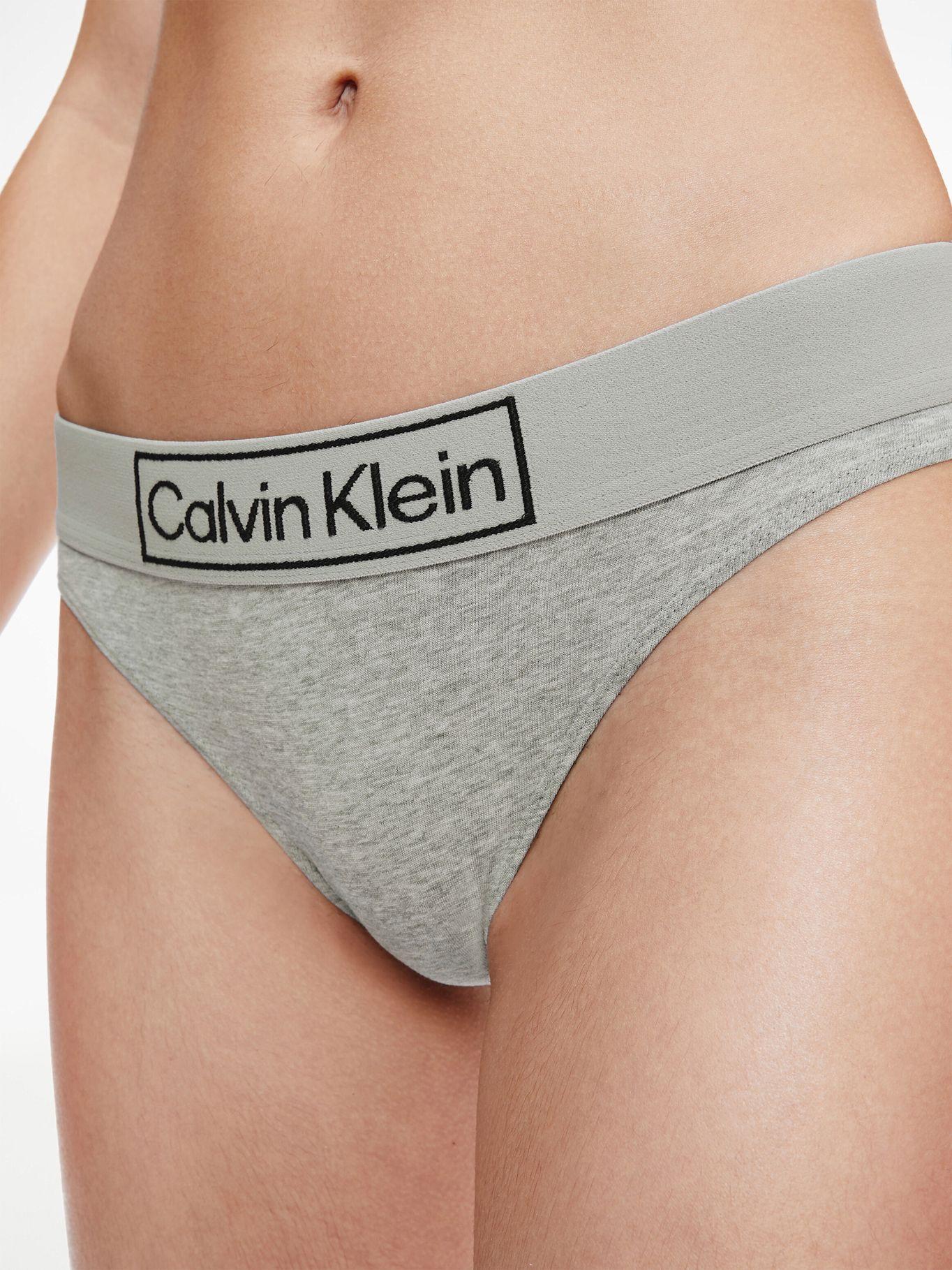 Calzón Bikini Reimagined Heritage Gris Calvin Klein-1