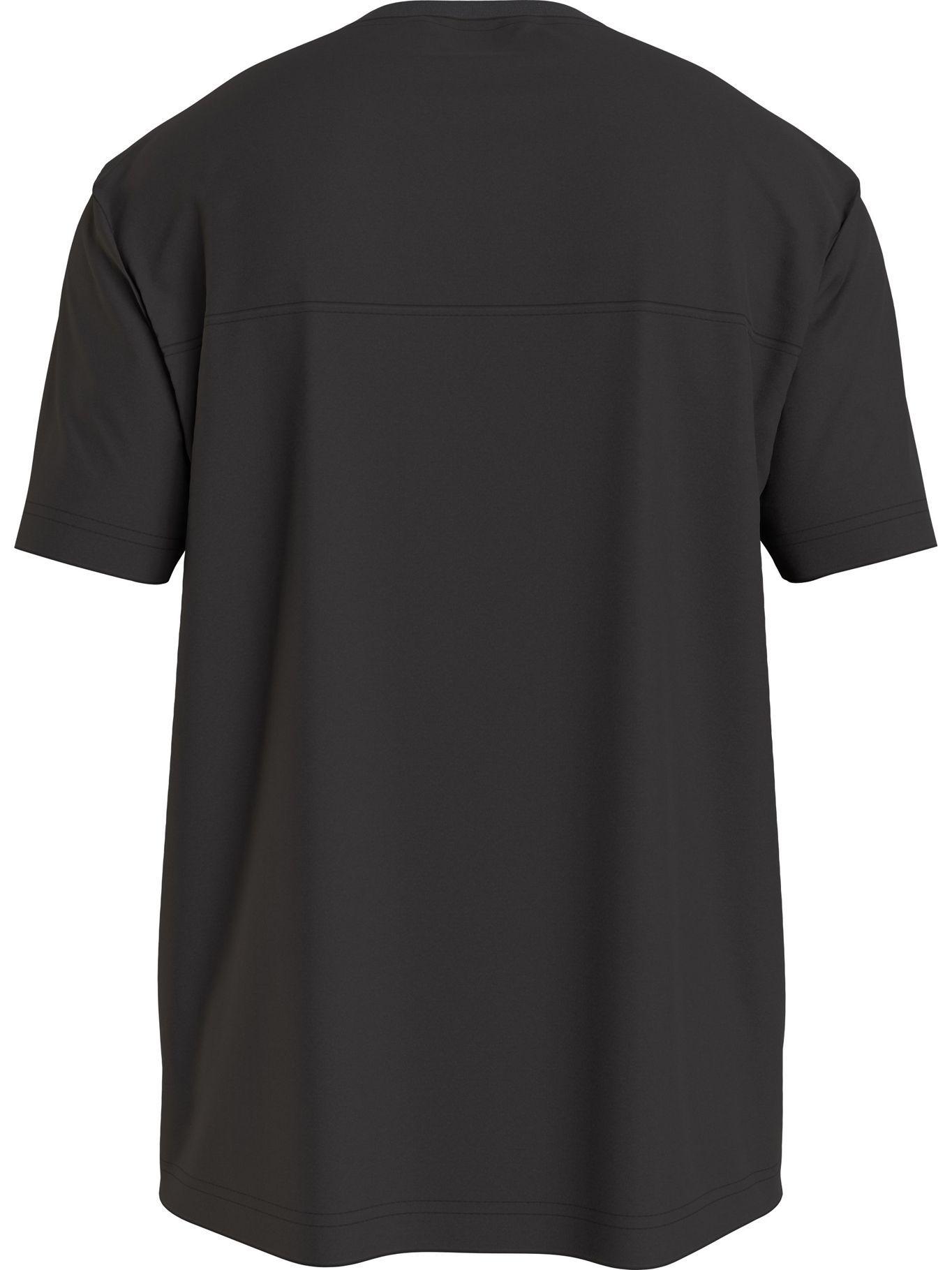 Polera Comfort Debossed Logo Negro Calvin Klein-1