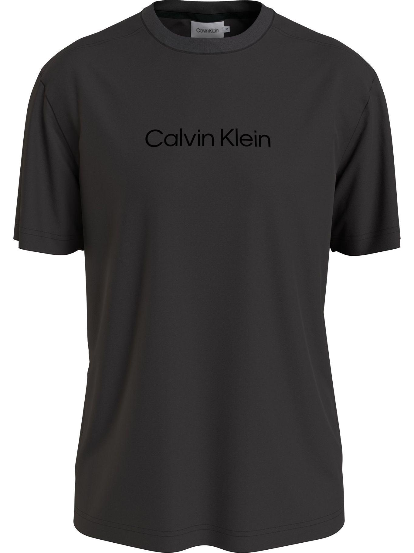 Polera Comfort Debossed Logo Negro Calvin Klein-0