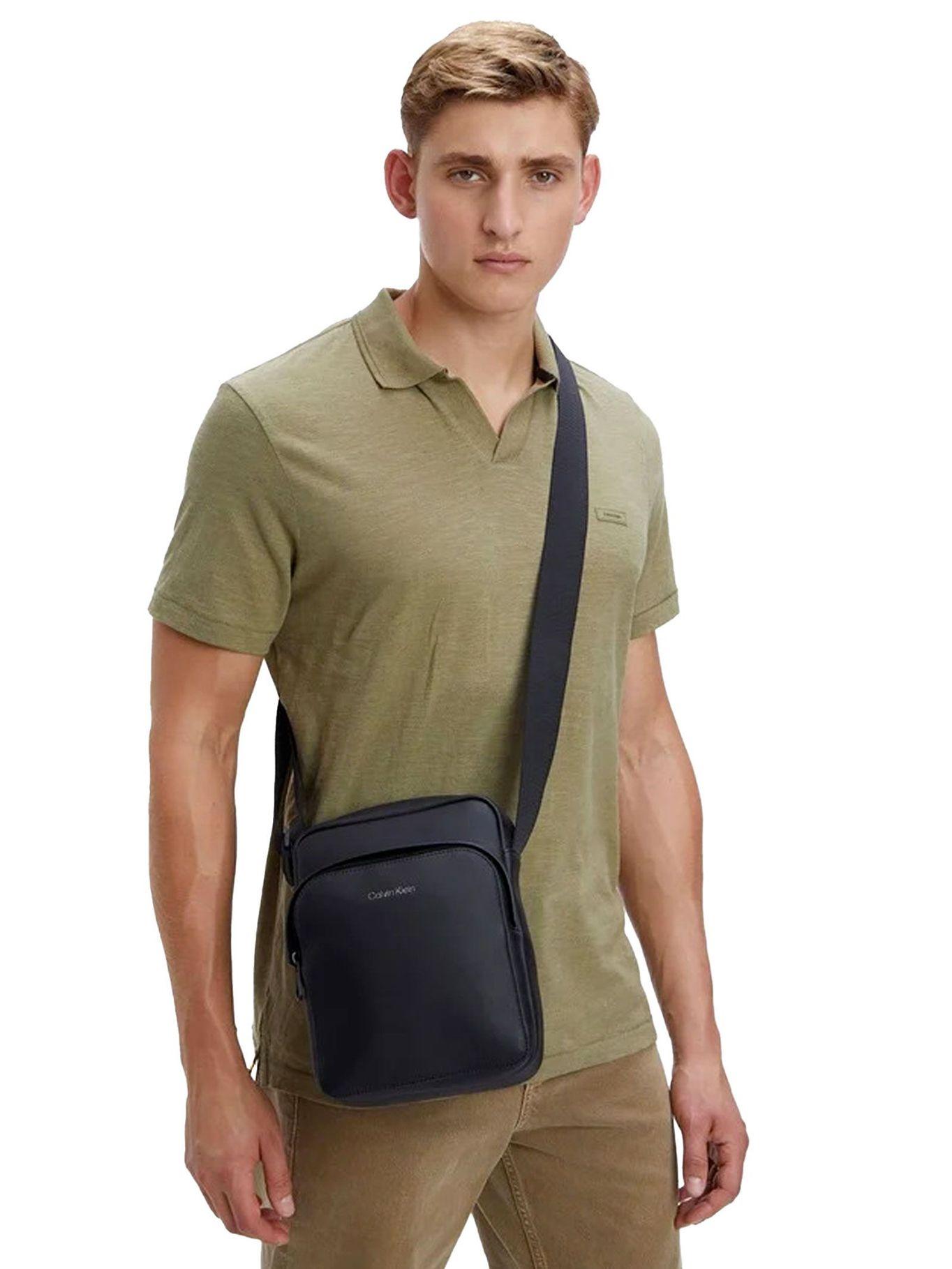 Bandolera Ck Must Pique Negro Calvin Klein-3