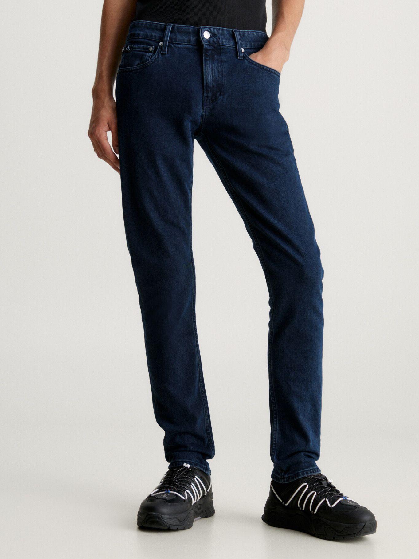 Jeans Slim Azul 1BJ Calvin Klein-0