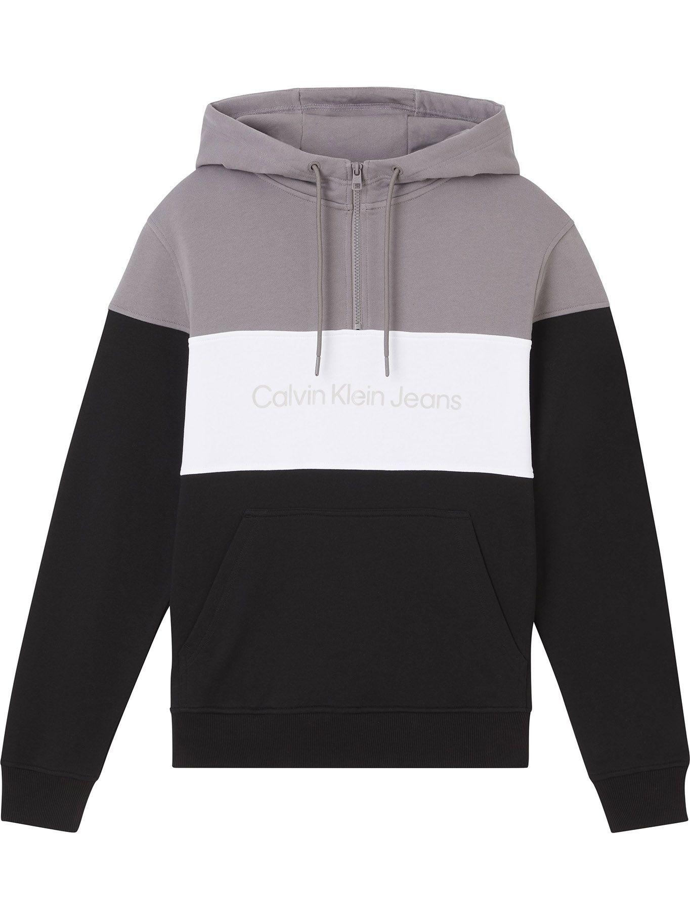 Polerón Colorblock Quarter Negro Calvin Klein-0