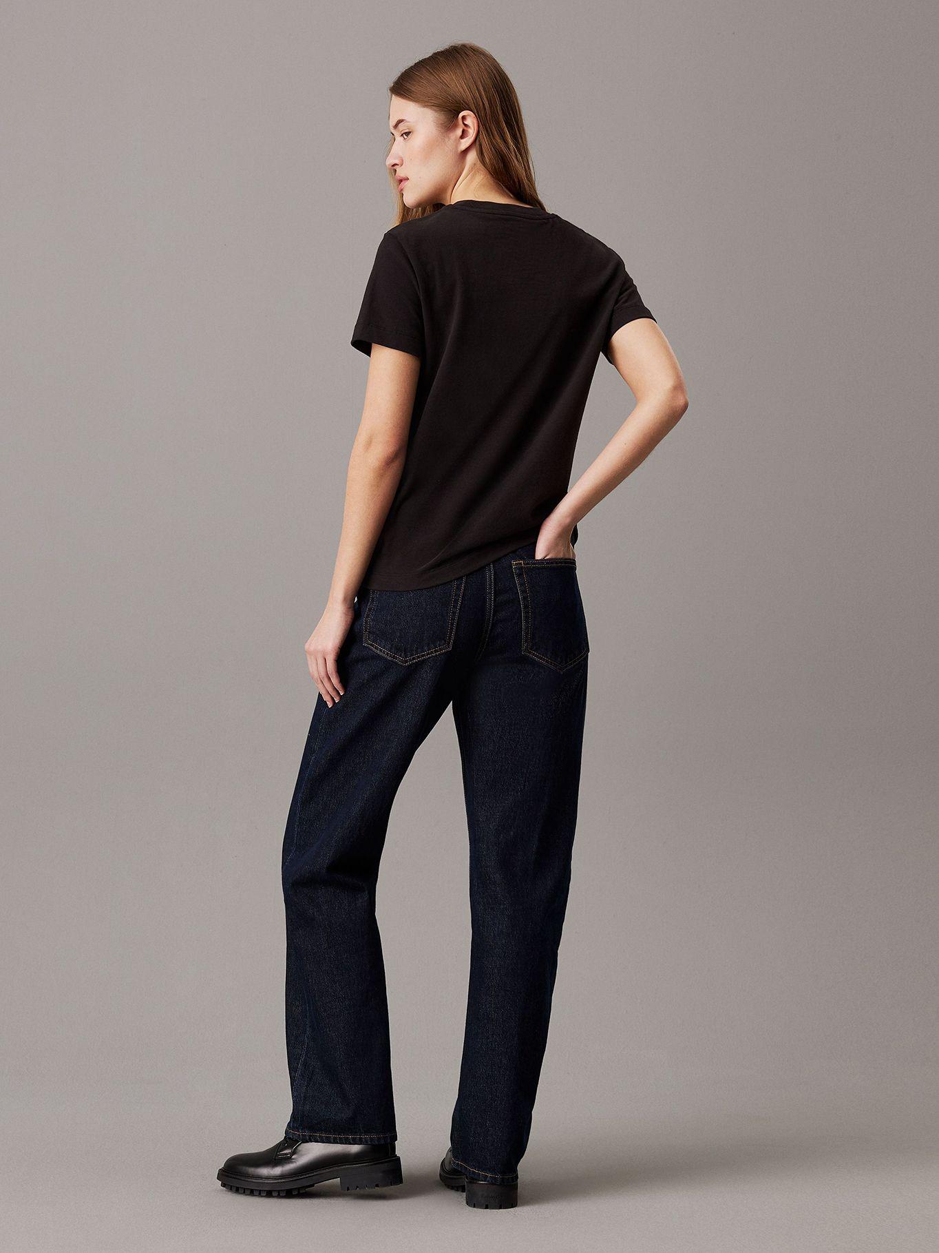 Polera Chenille Monologo-Negro Calvin Klein-2
