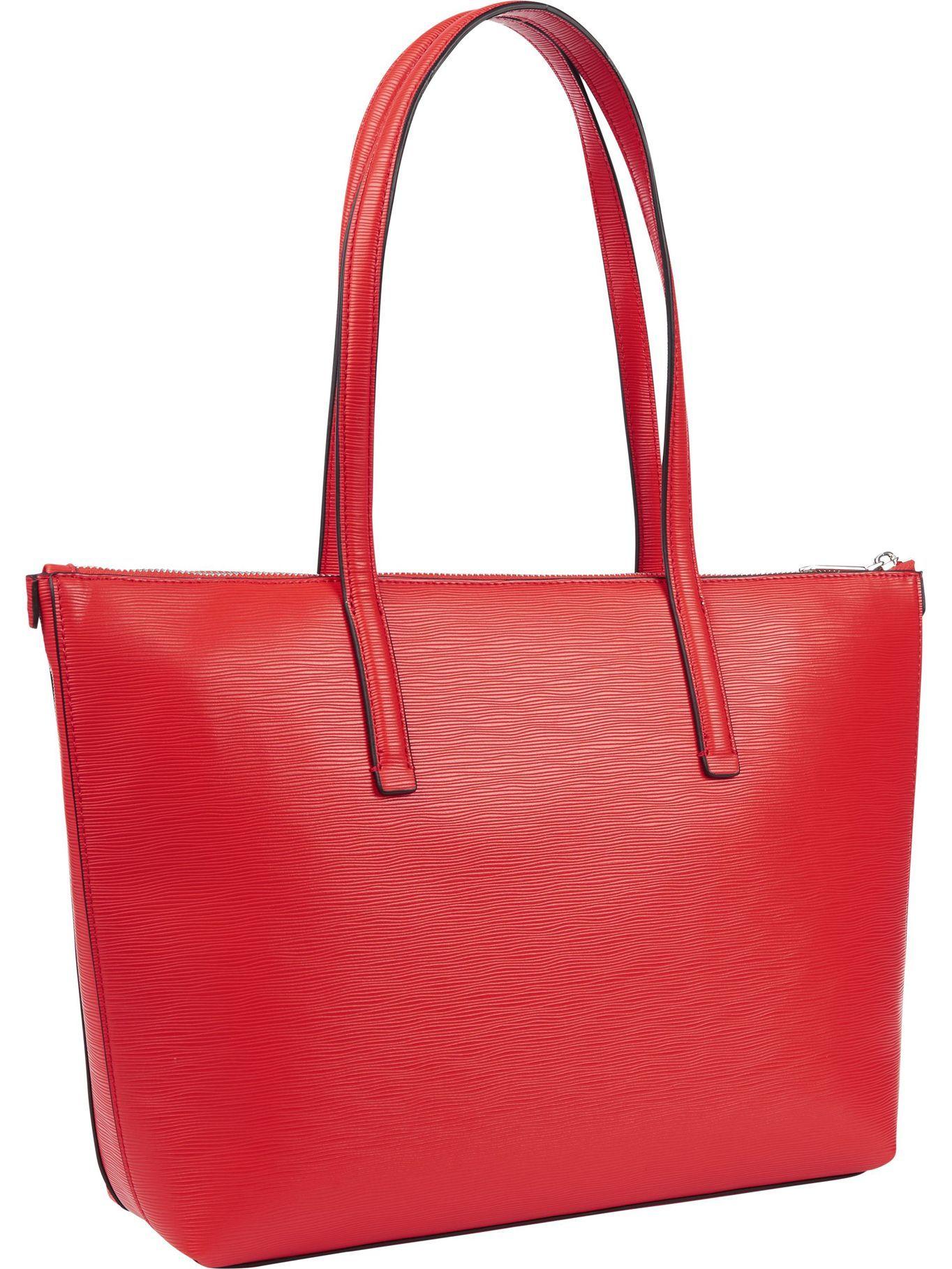 Cartera Shopper Ck Must Rojo Calvin Klein-1
