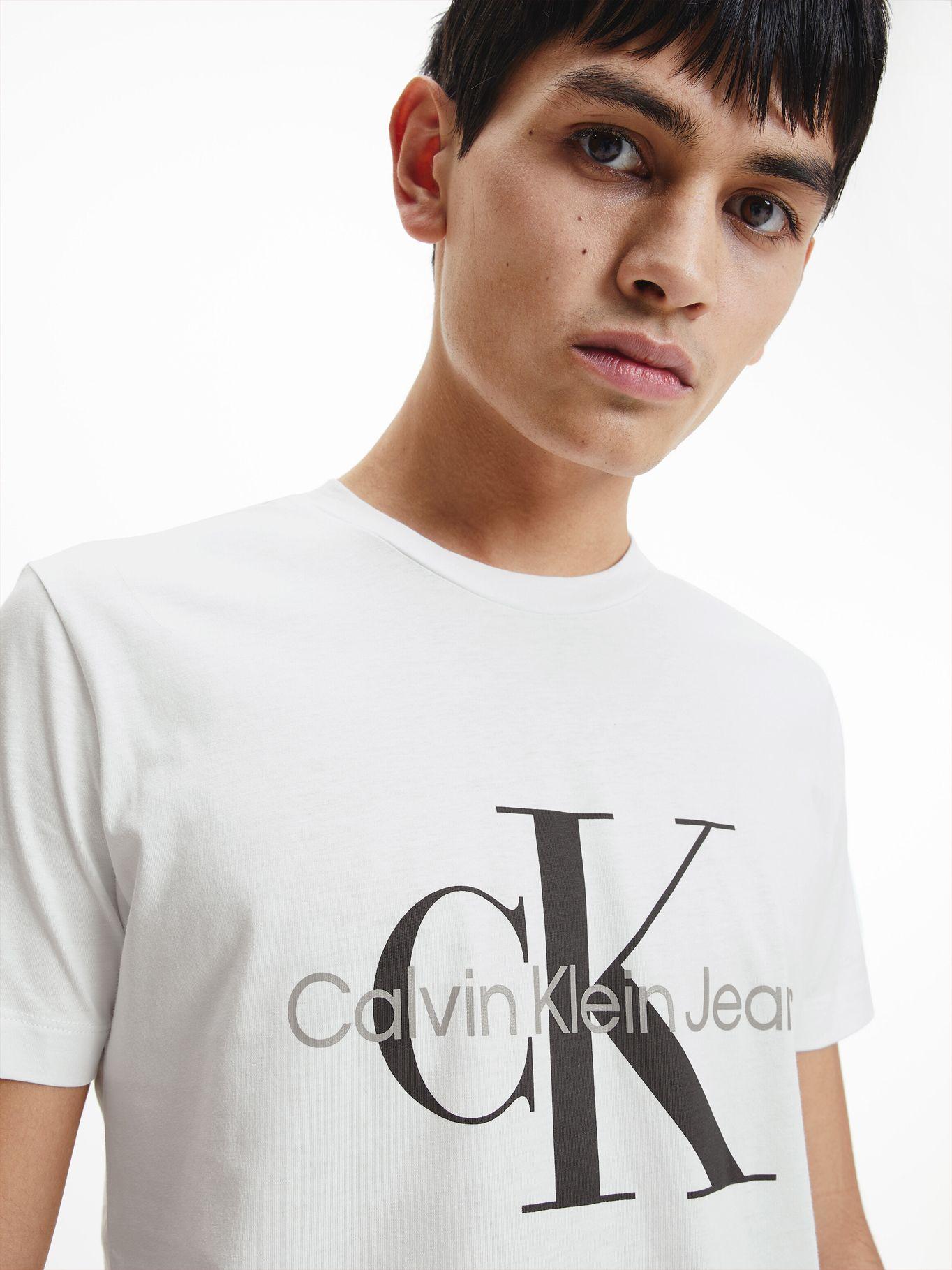 Polera Core Monogram Blanco YAF Calvin Klein-3