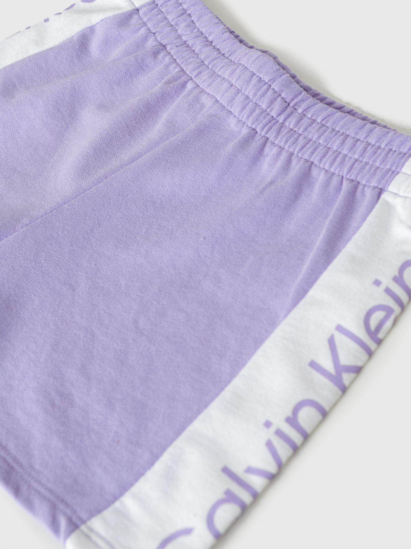 Short Ckp Colorblocks Morado Calvin Klein-3