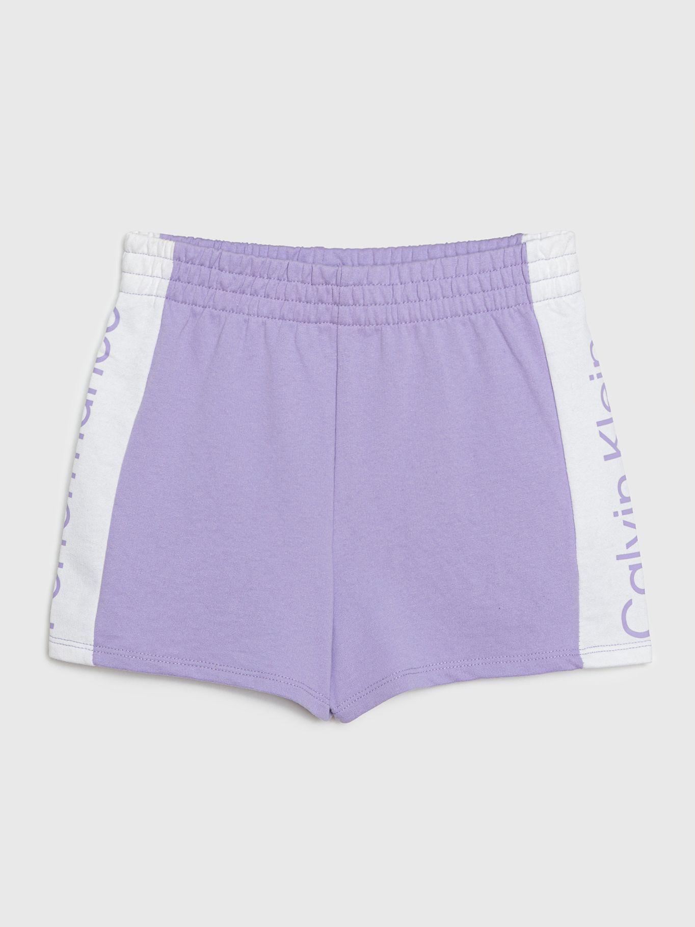 Short Ckp Colorblocks Morado Calvin Klein-0