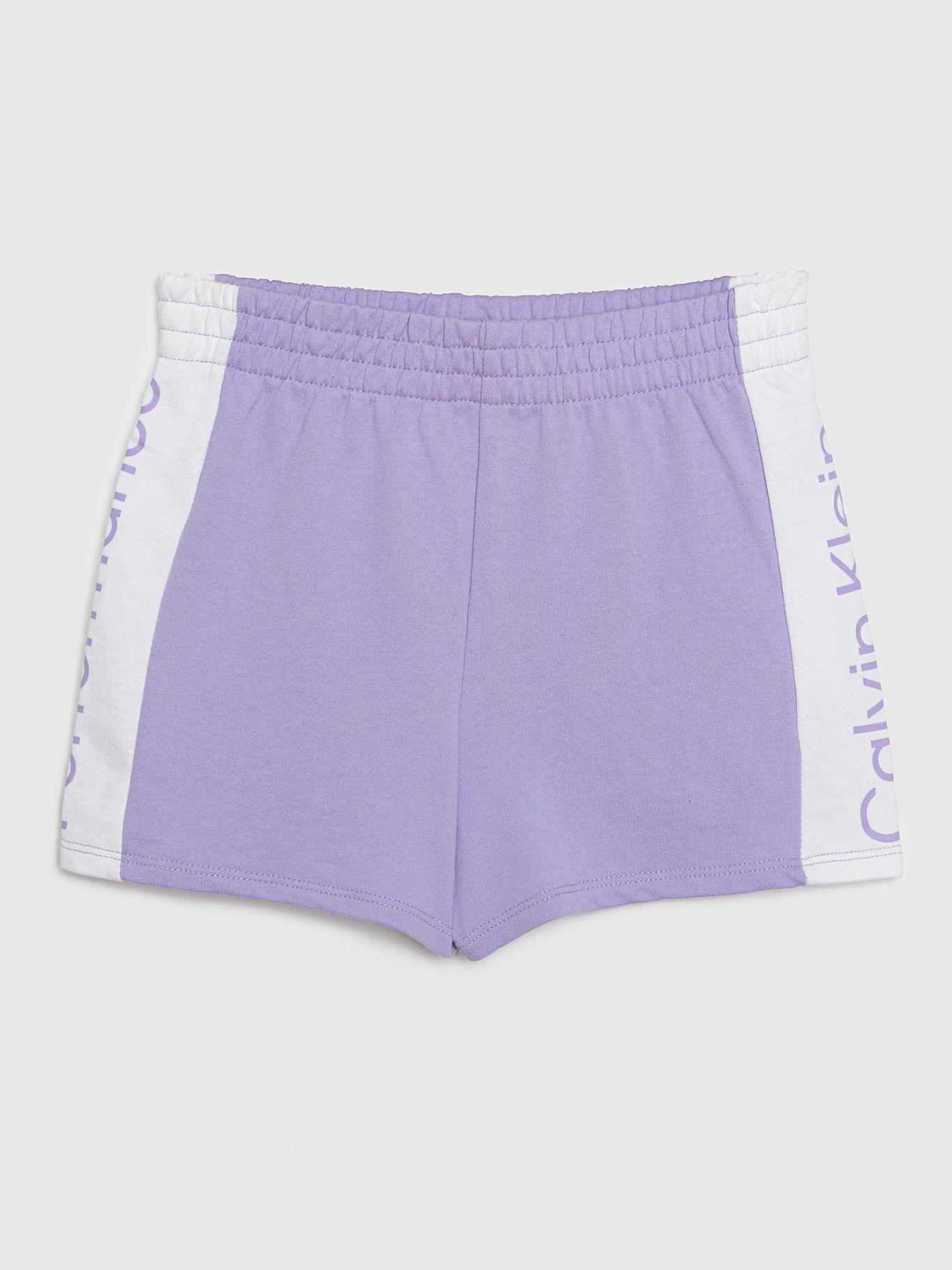 Short Ckp Colorblocks Morado Calvin Klein-1