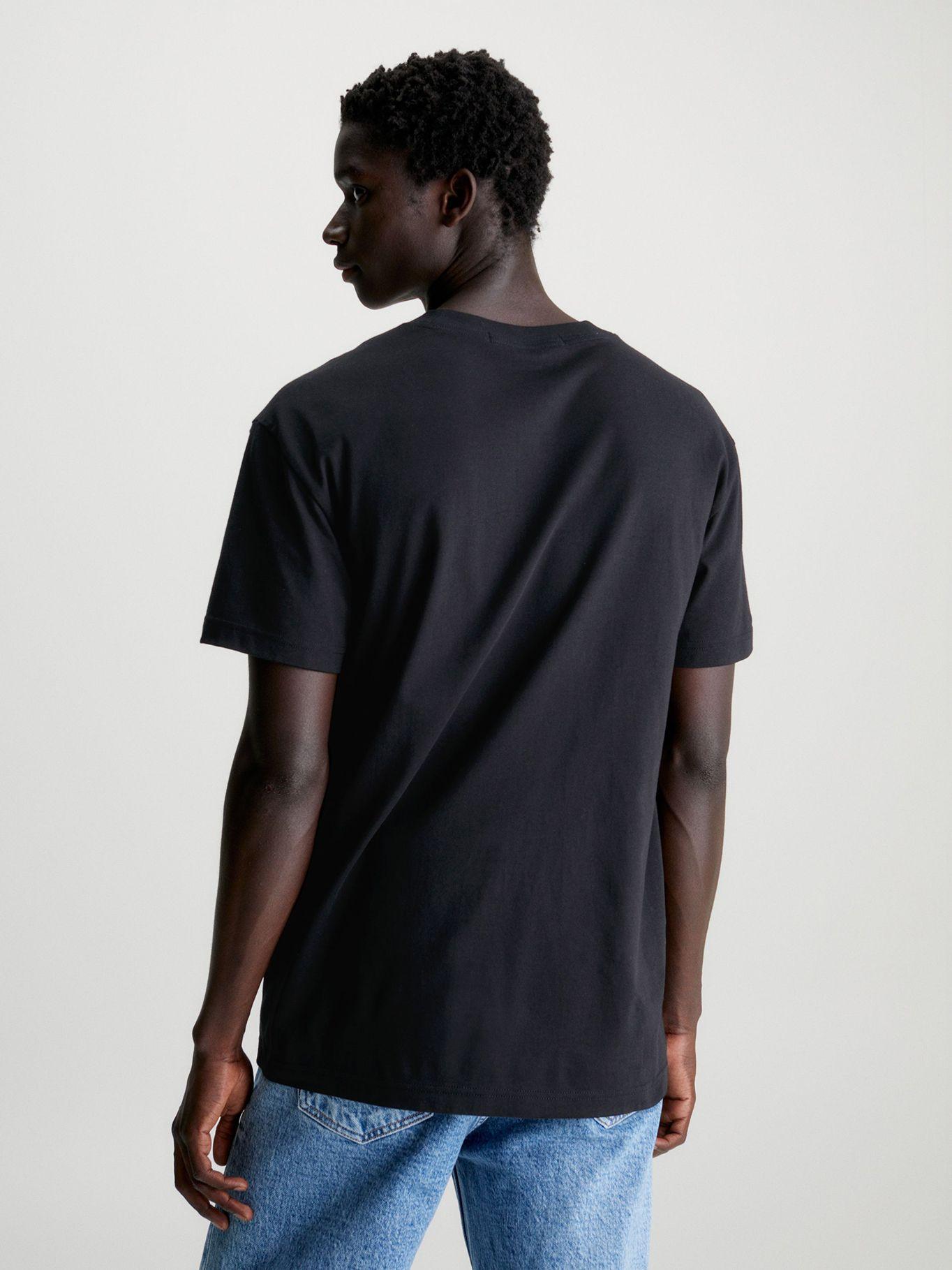 Polera Institutional Hombre Negro Calvin Klein-2