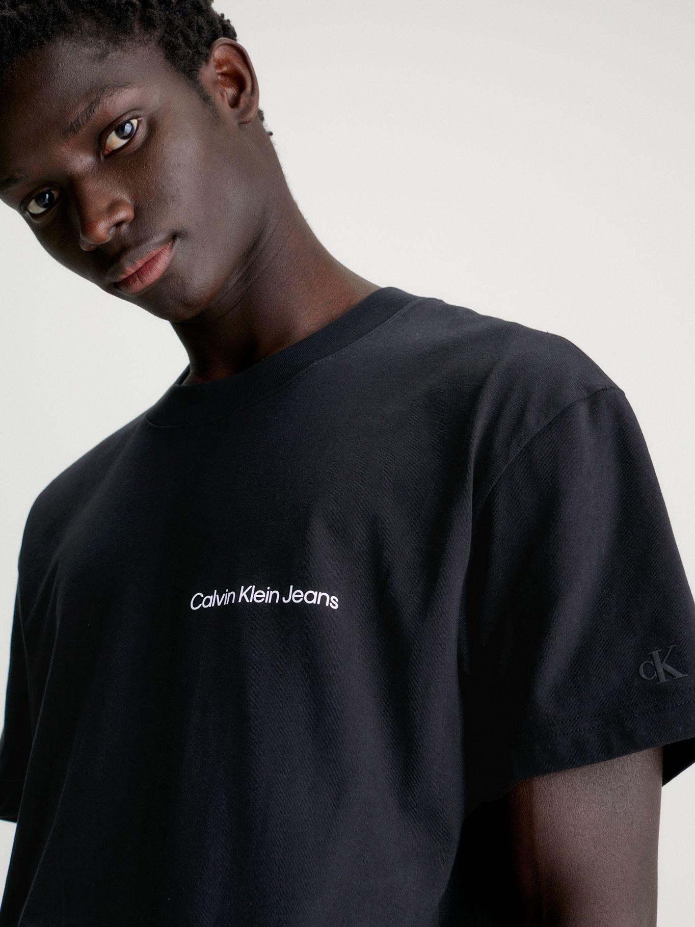 Polera Institutional Hombre Negro Calvin Klein-3