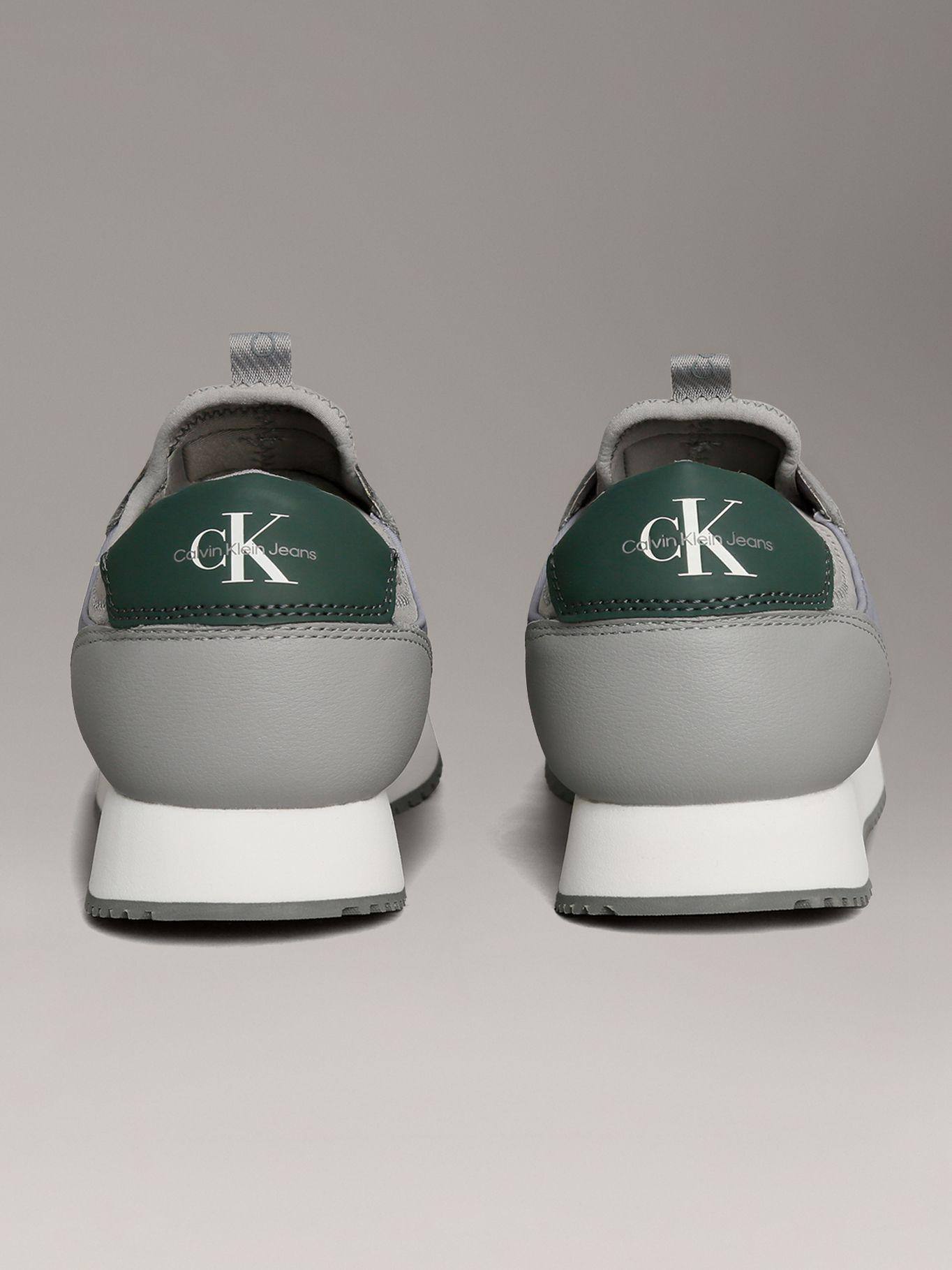 Zapatillas Retro Runner Sock Gris Calvin Klein-1