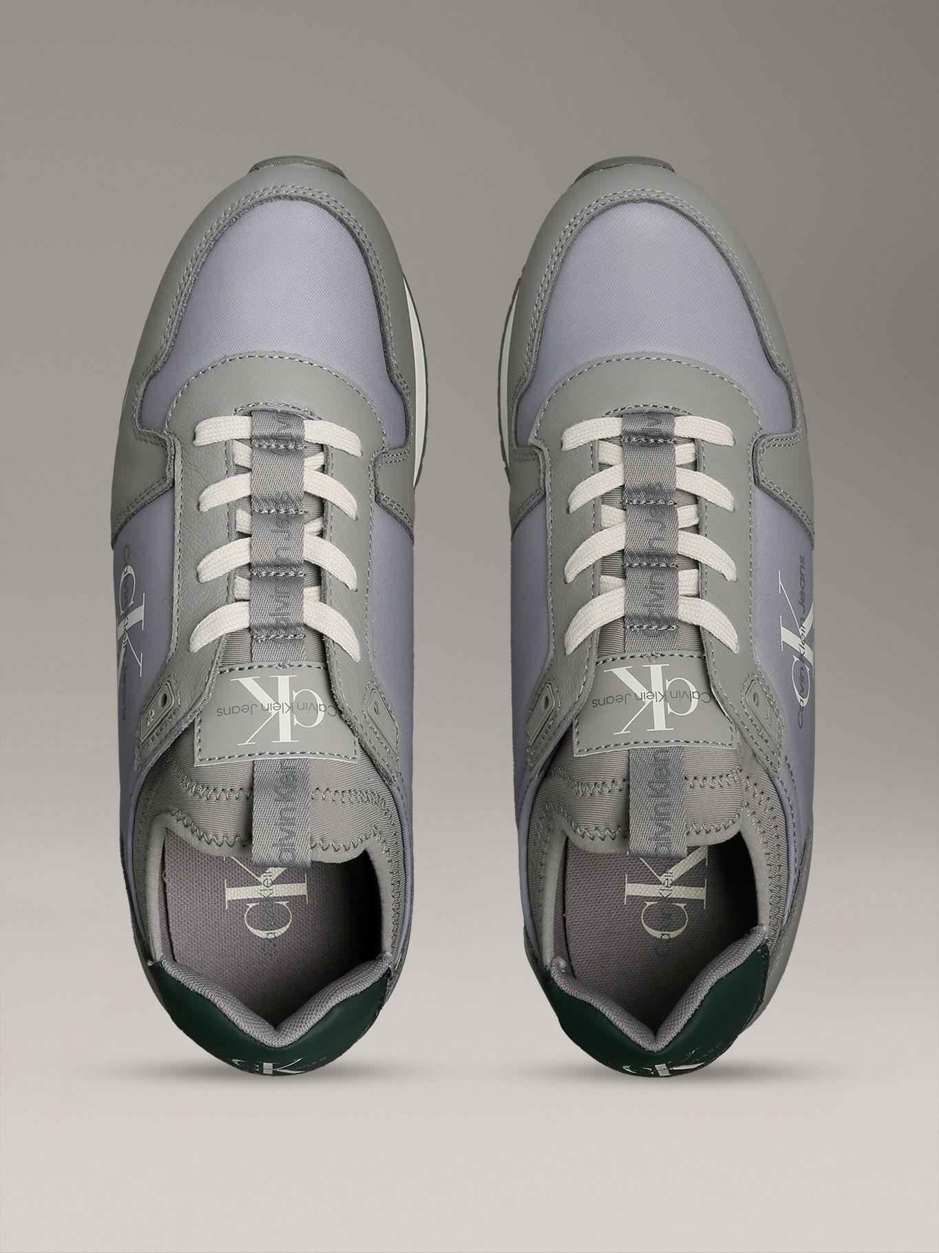 Zapatillas Retro Runner Sock Gris Calvin Klein-2