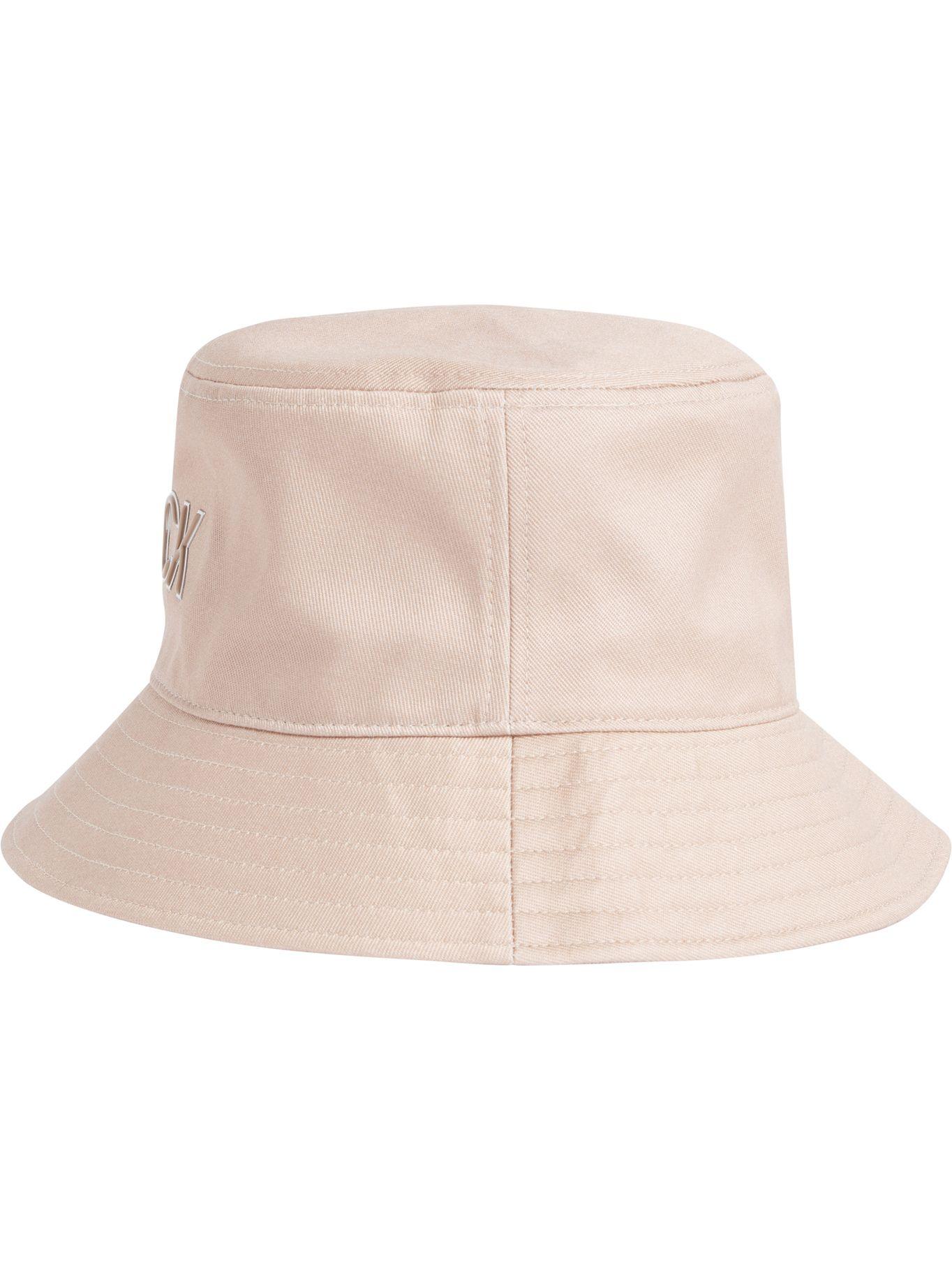 Sombrero de pescador con logo de metal Rosado Calvin Klein-1
