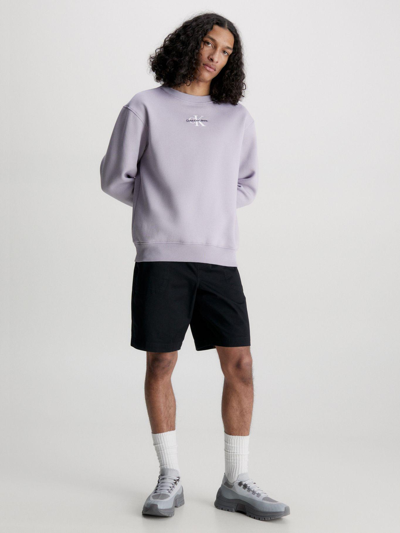 Polerón Crew Neck Morado C1 Calvin Klein-1