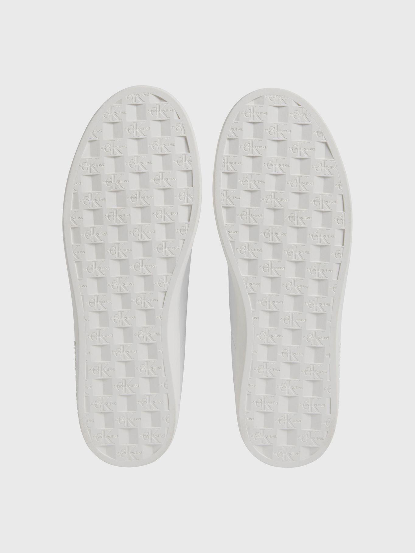 Zapatilla Cupsole Low Lace/up Blanco Calvin Klein-3