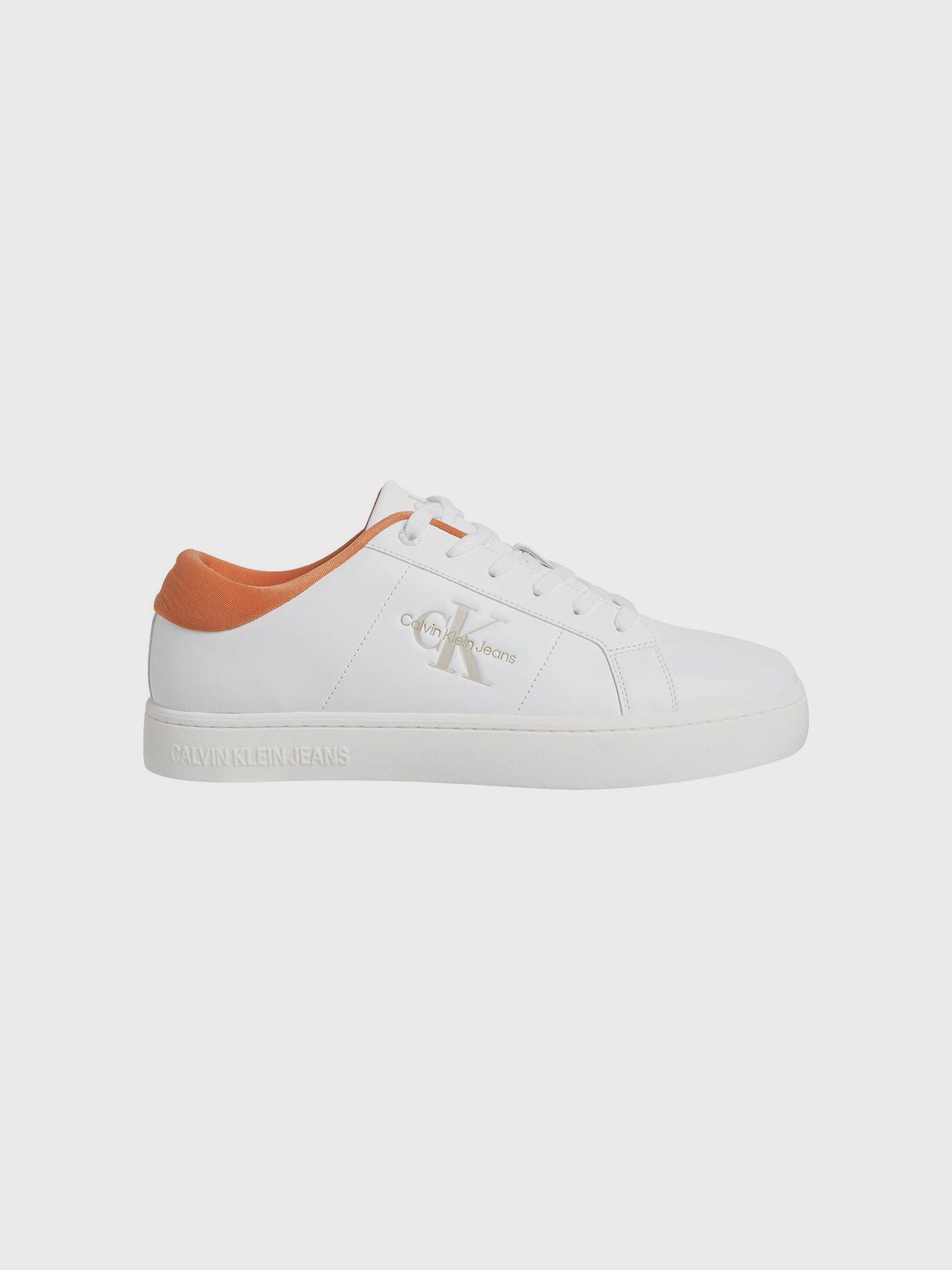 Zapatilla Cupsole Low Lace/up Blanco Calvin Klein-4