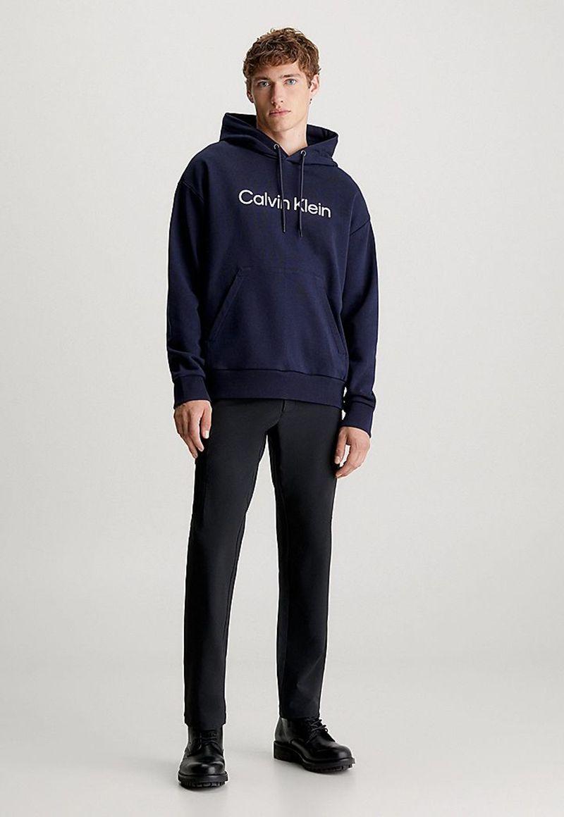 Polerón con Gorro Comfort  Azul Calvin Klein-1