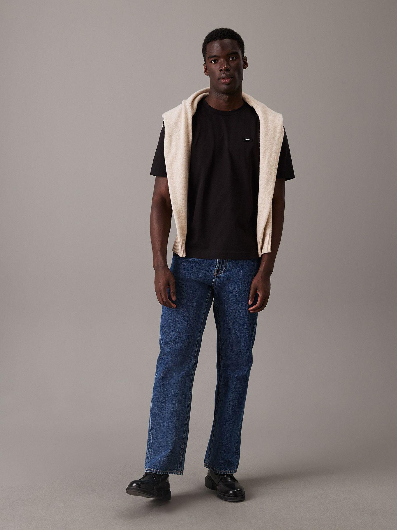 Polera Cotton Comfort Negro Calvin Klein-1
