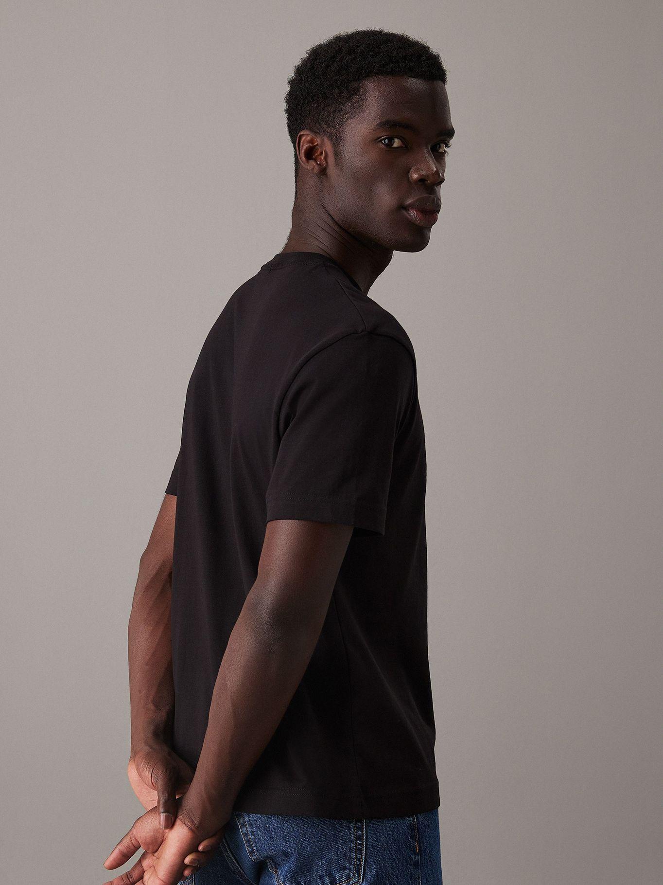 Polera Cotton Comfort Negro Calvin Klein-2