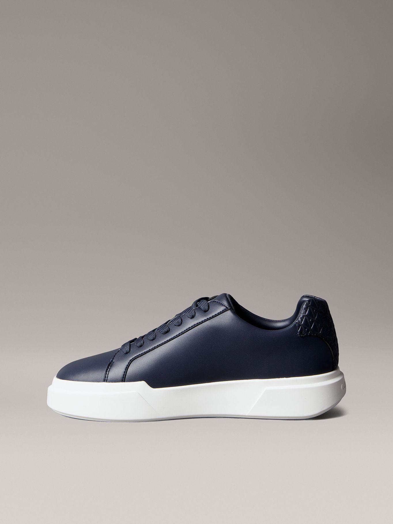 Zapatillas de Cuero Chunky  Azul Calvin Klein Hombre-5