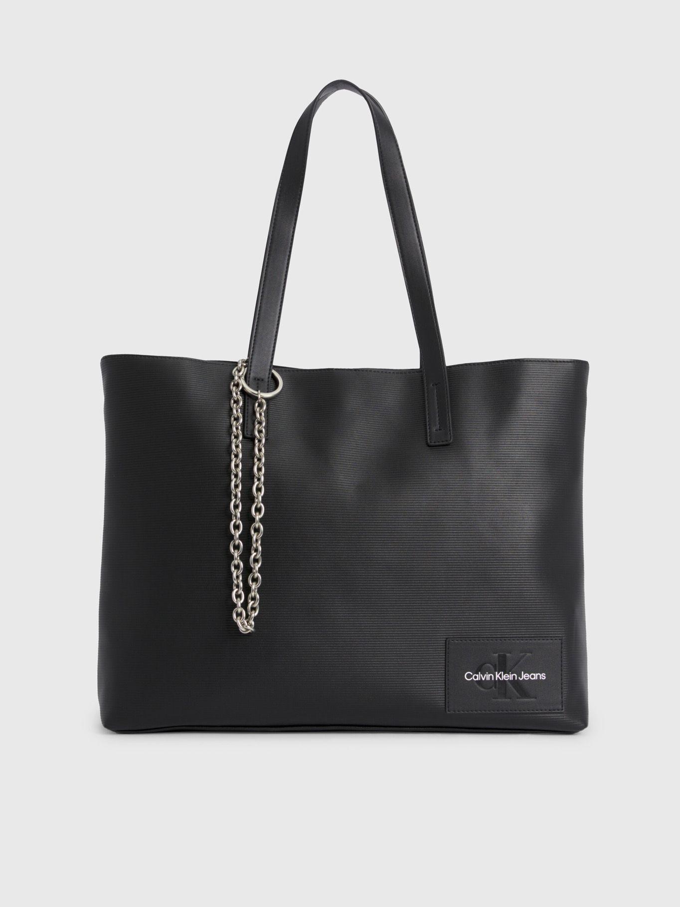 Cartera Tote Sculpted Slim Square Negro-0