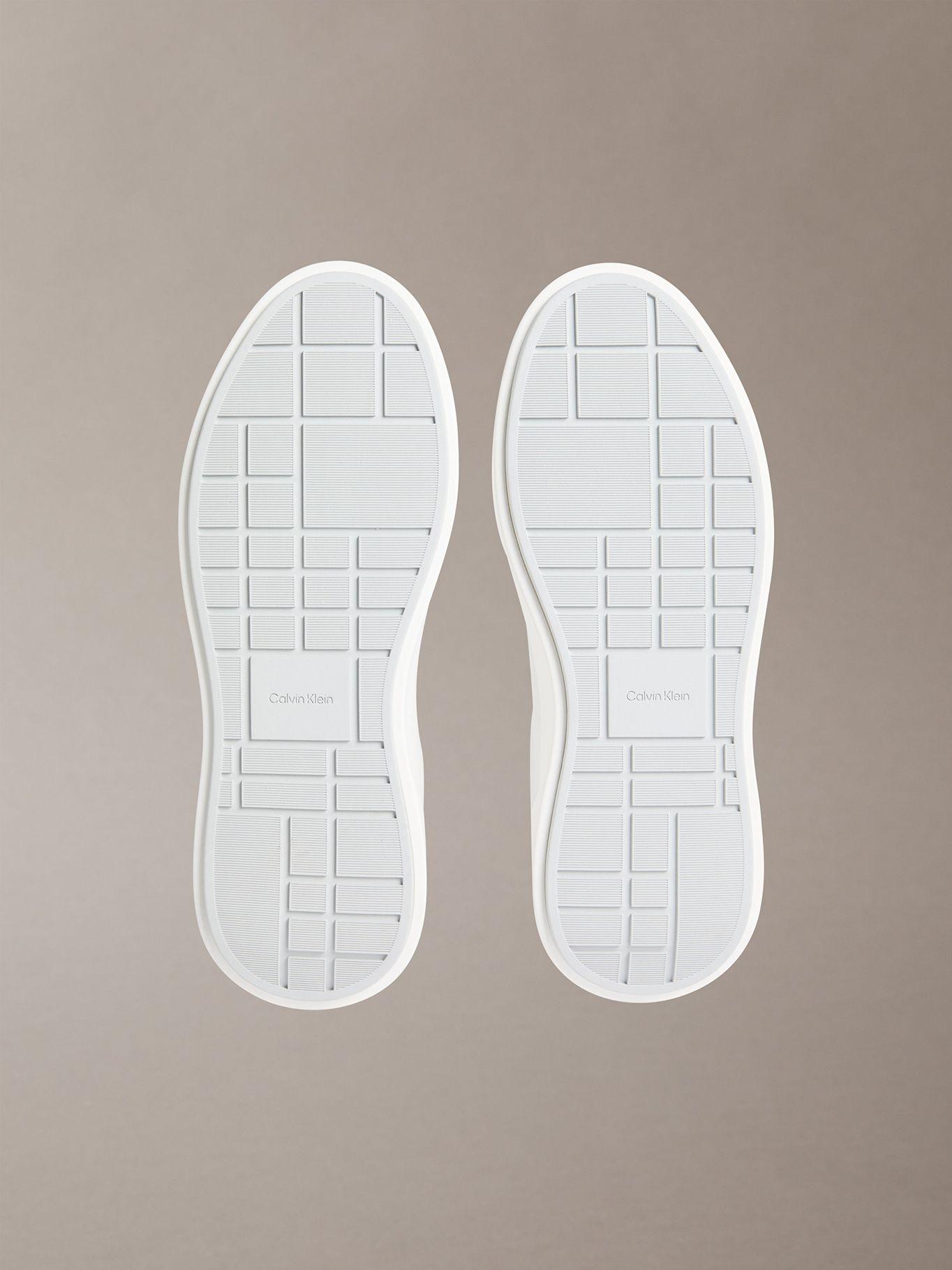 Zapatillas Chunky de Cuero Blanco Calvin Klein-3