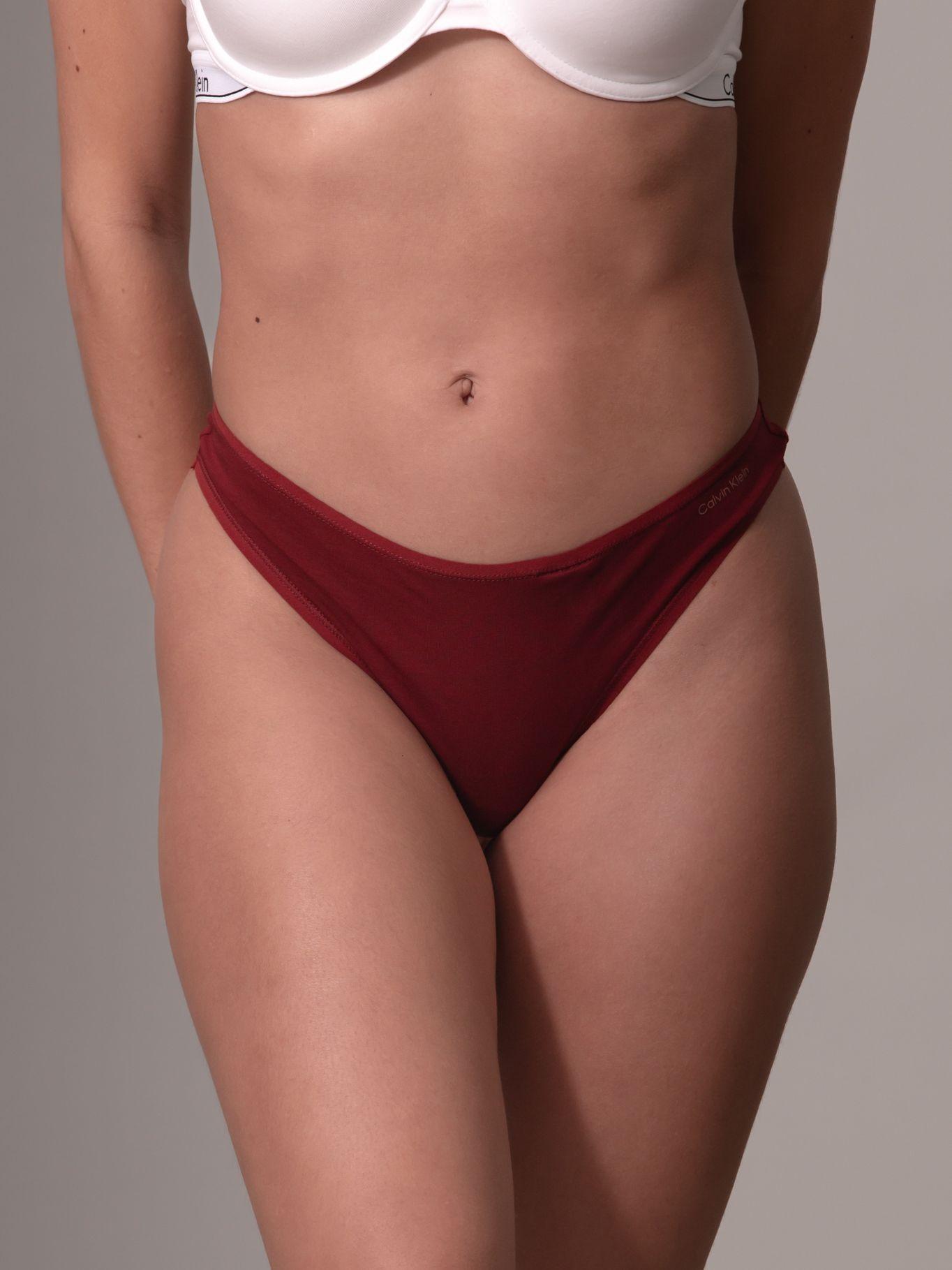 Colaless Ideal Cotton Burdeo Calvin Klein-0