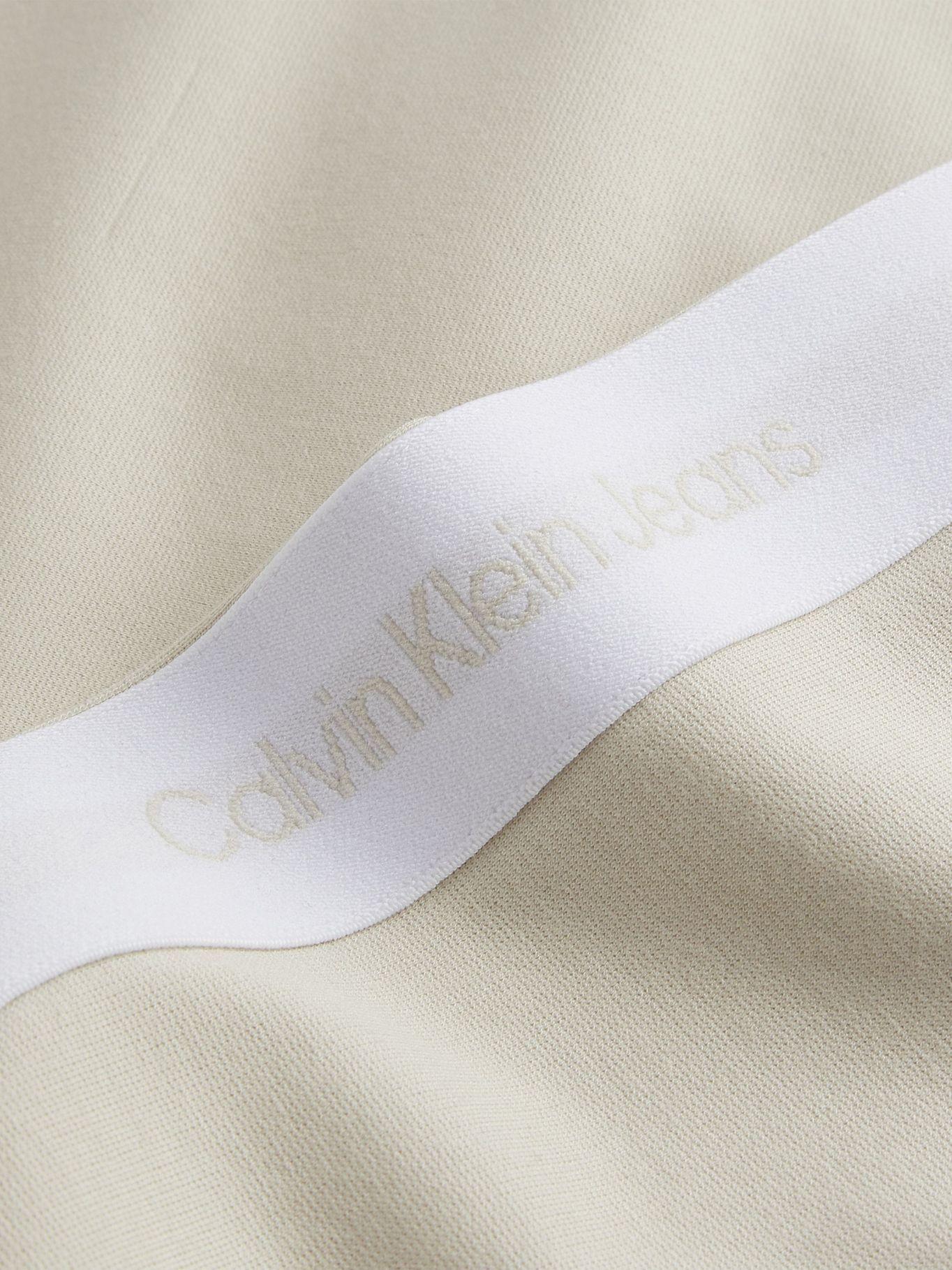 Polerón Contrast Tape Beige Calvin Klein-1