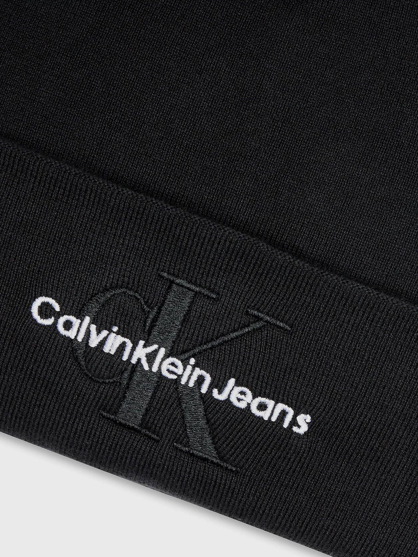Gorro Mono Logo Negro Calvin Klein-2