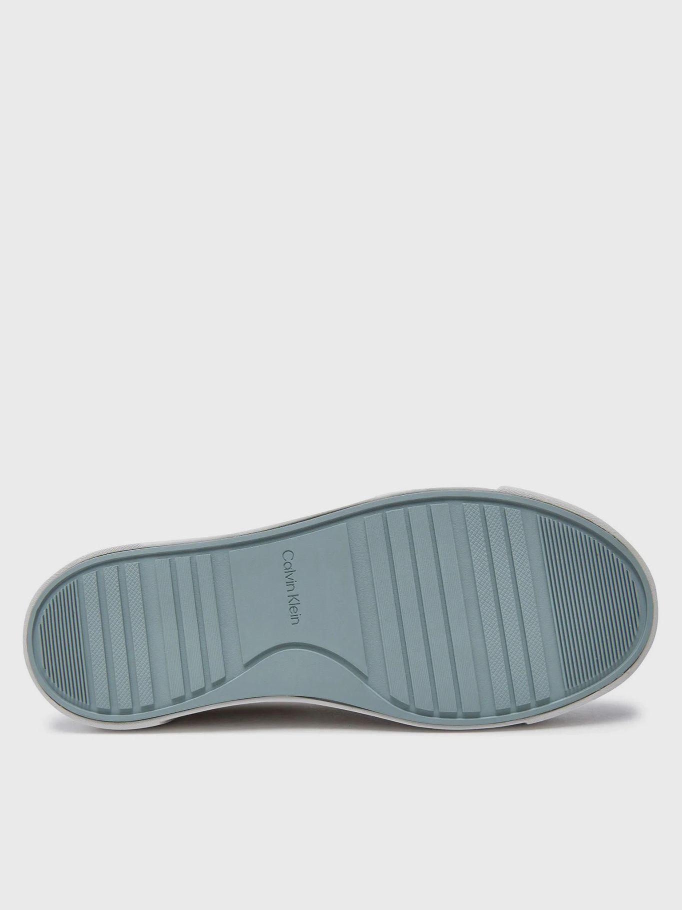 Zapatillas de ante de plataforma Beige Calvin Klein-3