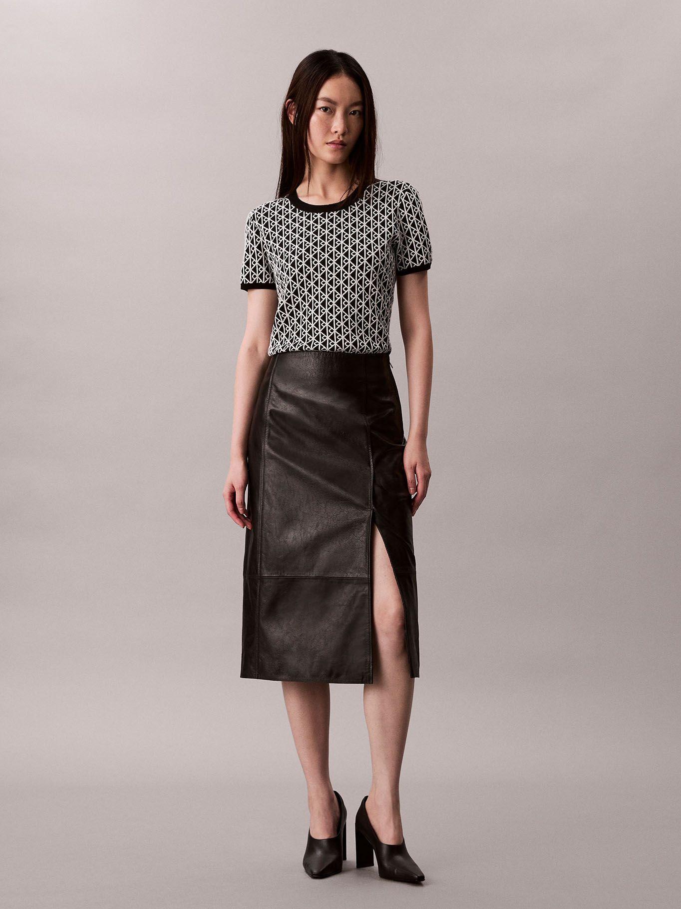 Blusa Monograma CK Negro Calvin Klein-1